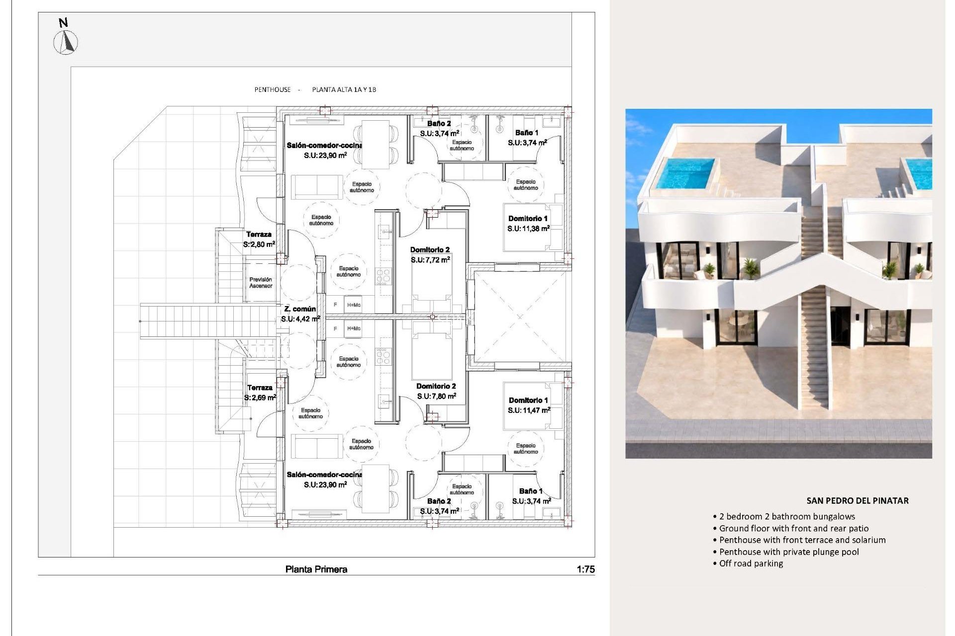 New Build - Apartment -
San Pedro del Pinatar - Los Peñascos