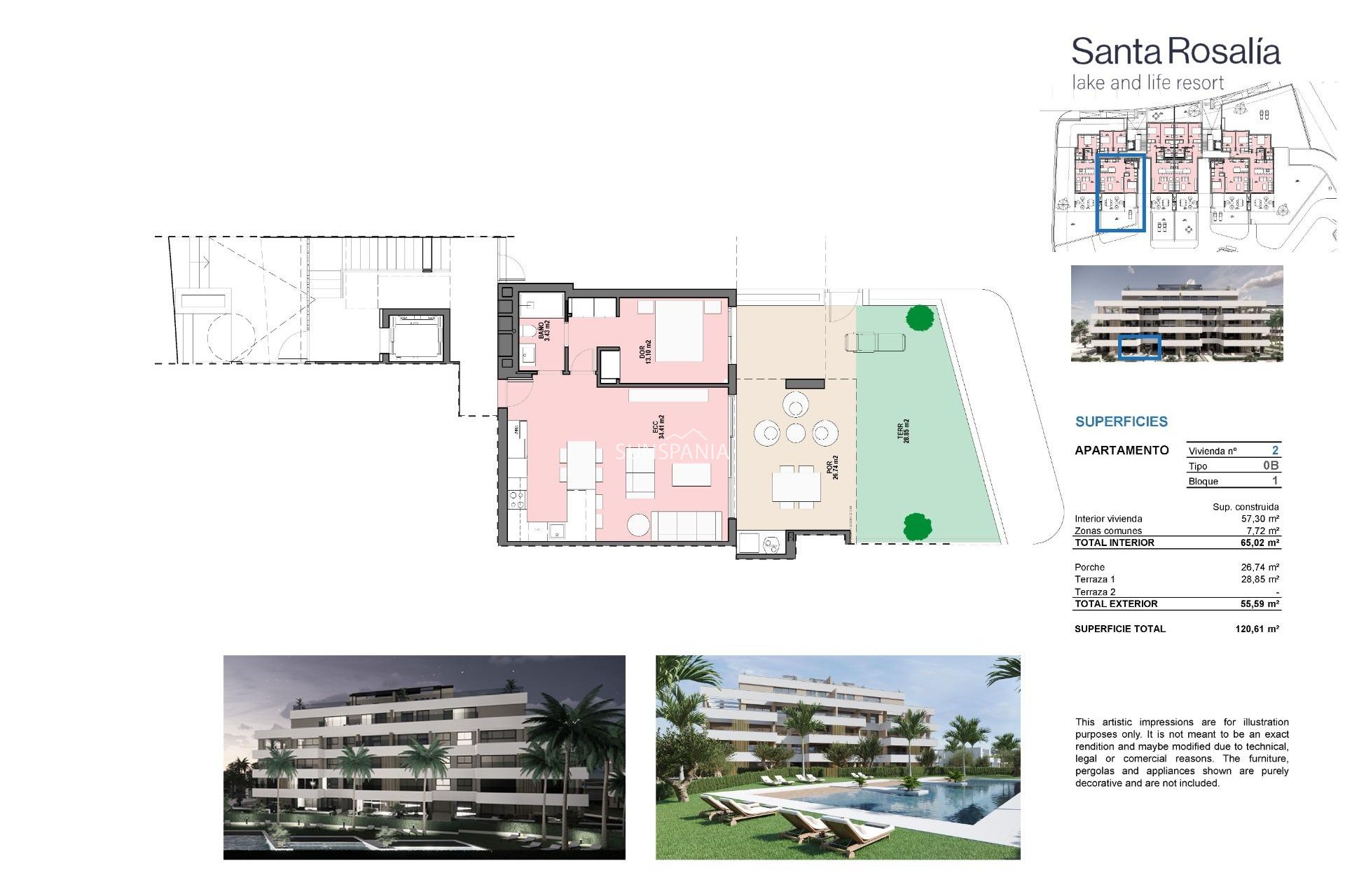 New Build - Apartment -
Torre Pacheco - Santa Rosalia Lake And Life Resort