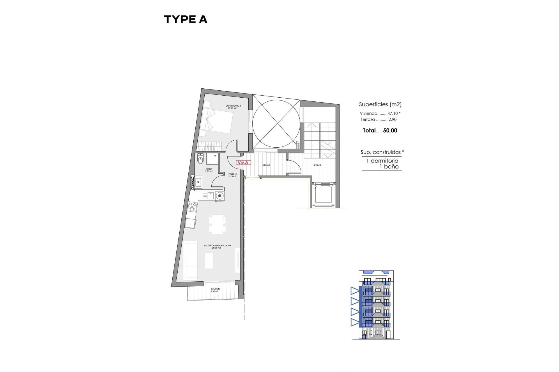 New Build - Apartment -
Torrevieja - Playa de los Locos