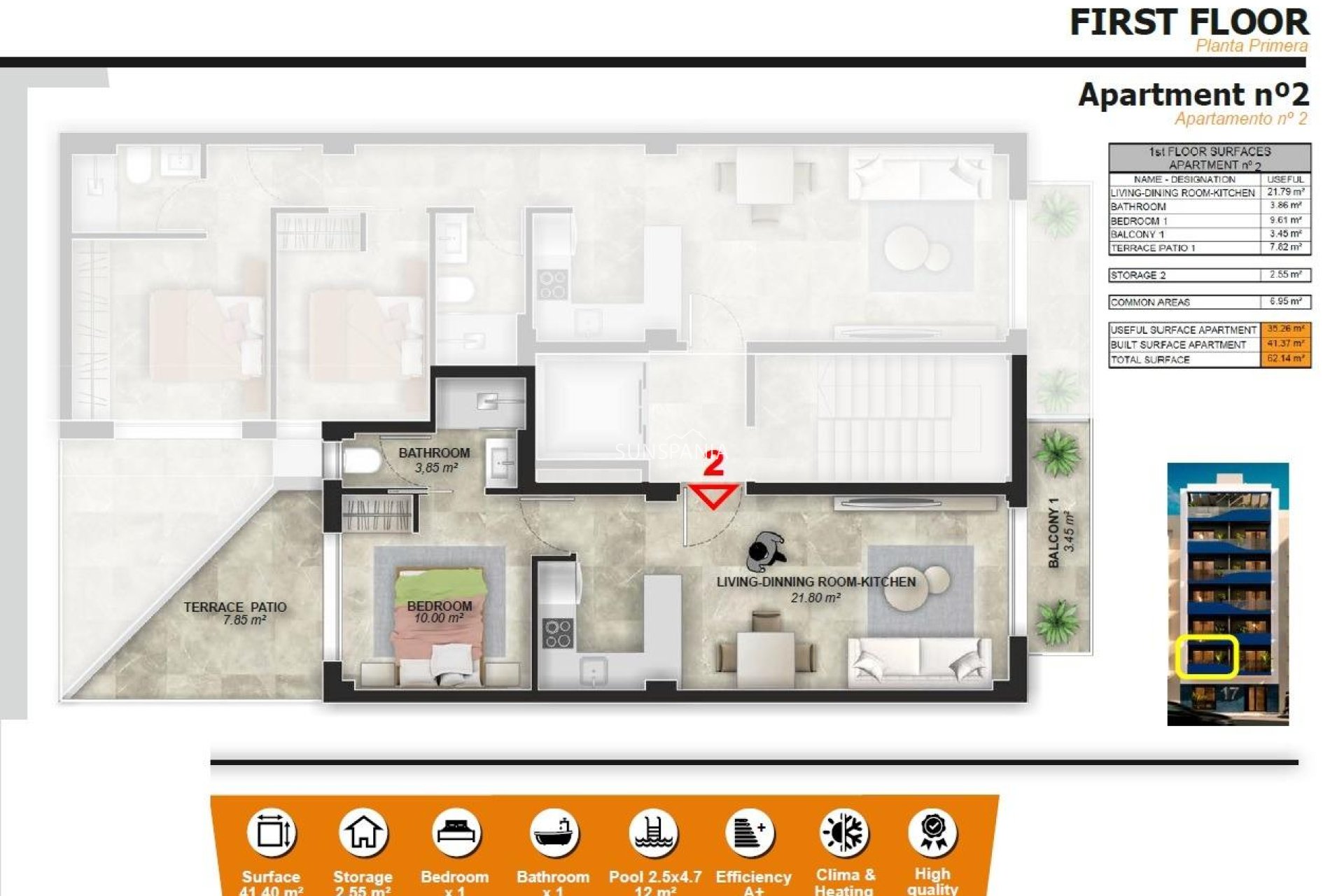 New Build - Apartment -
Torrevieja - Playa del Acequión