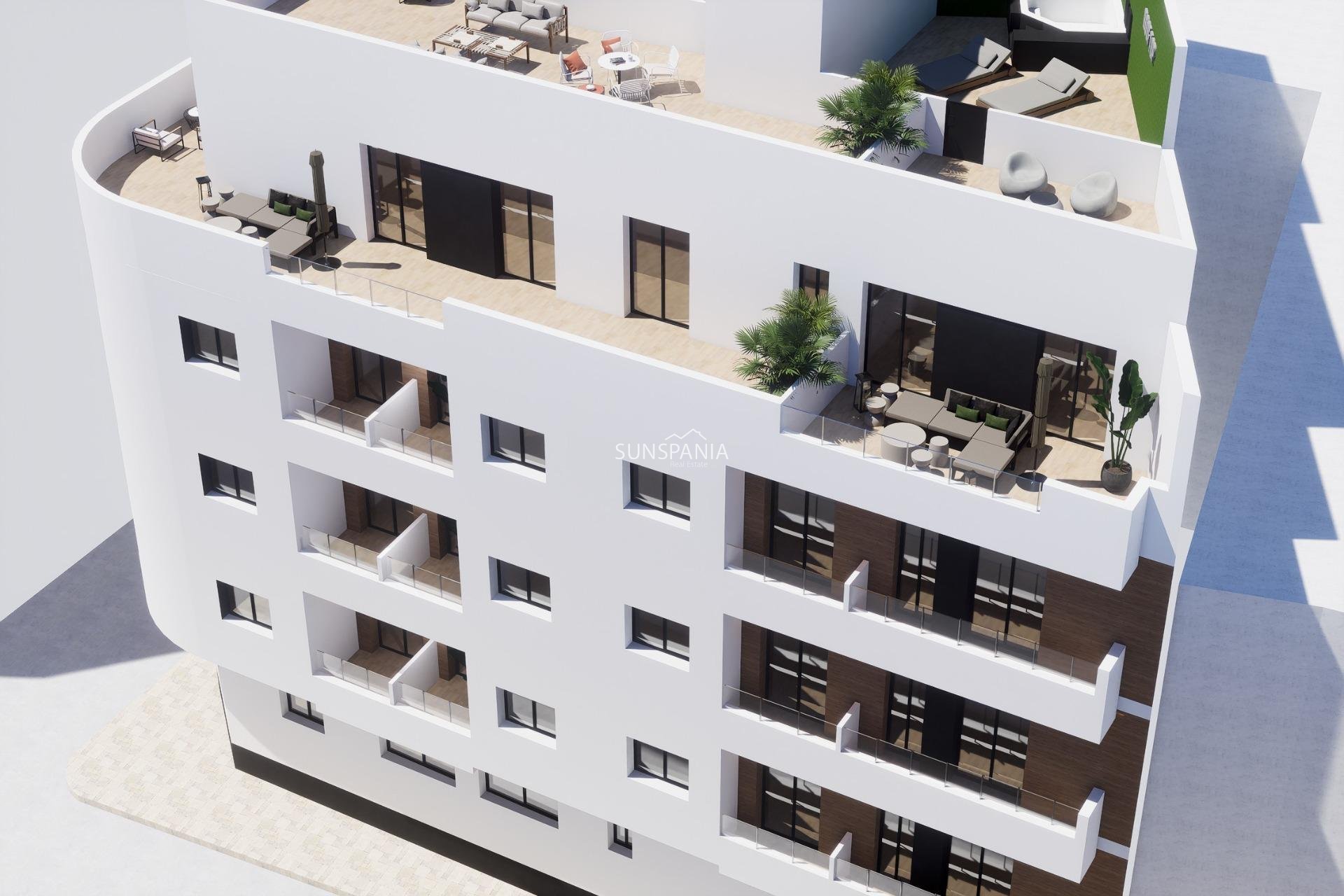 New Build - Apartment -
Torrevieja - pueblo