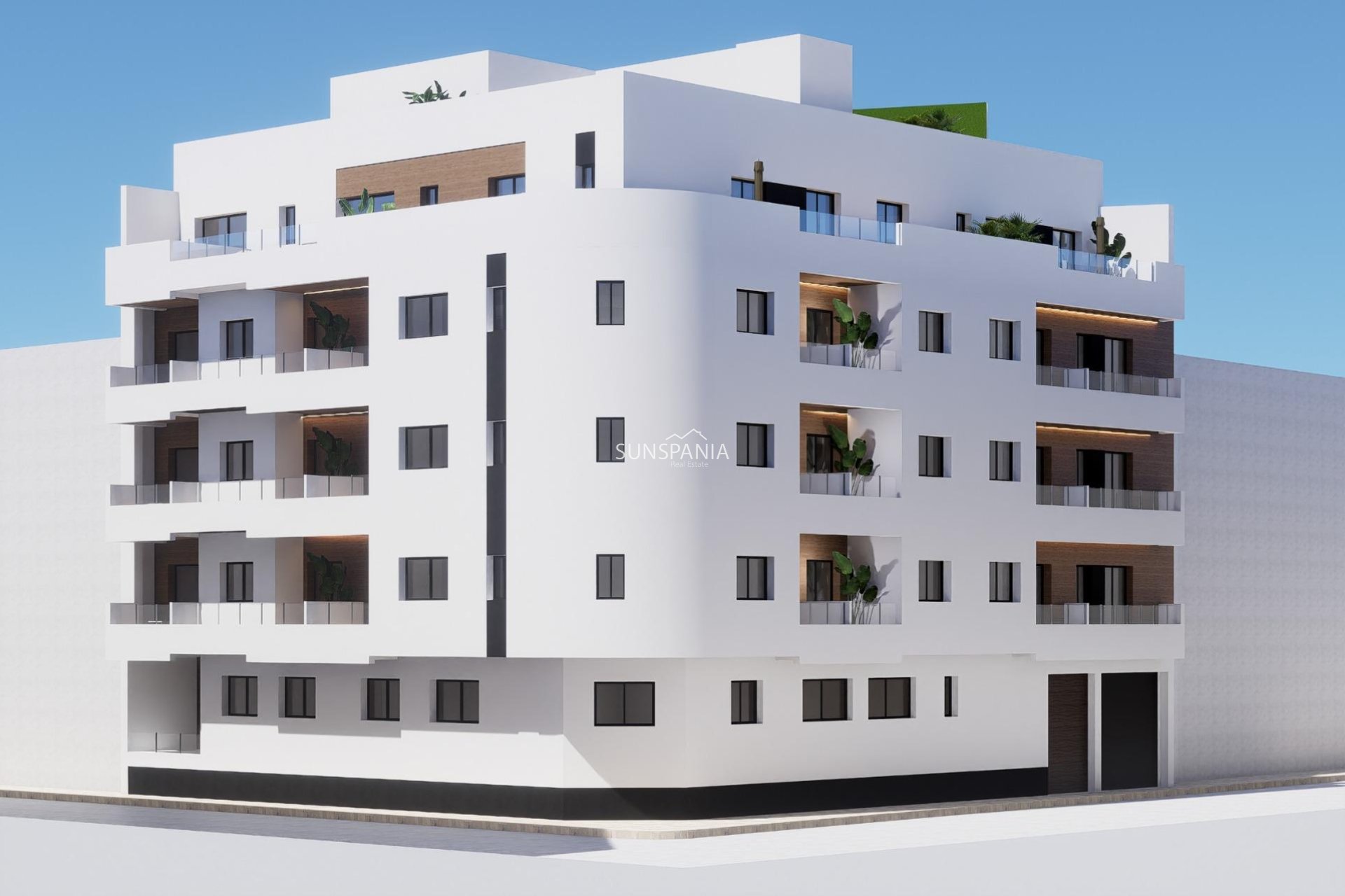New Build - Apartment -
Torrevieja - pueblo