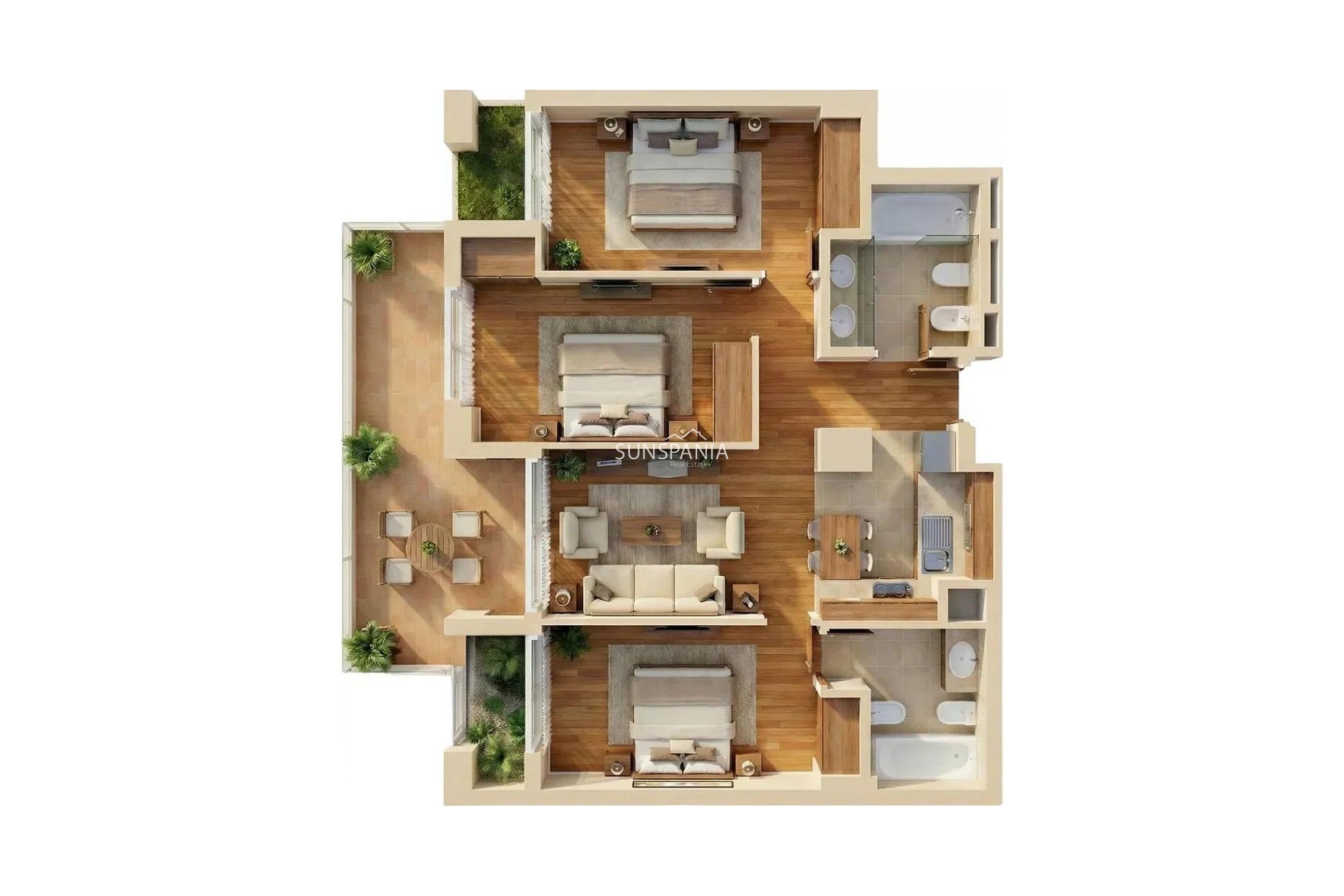 New Build - Apartment -
Vera - Puerto del Rey