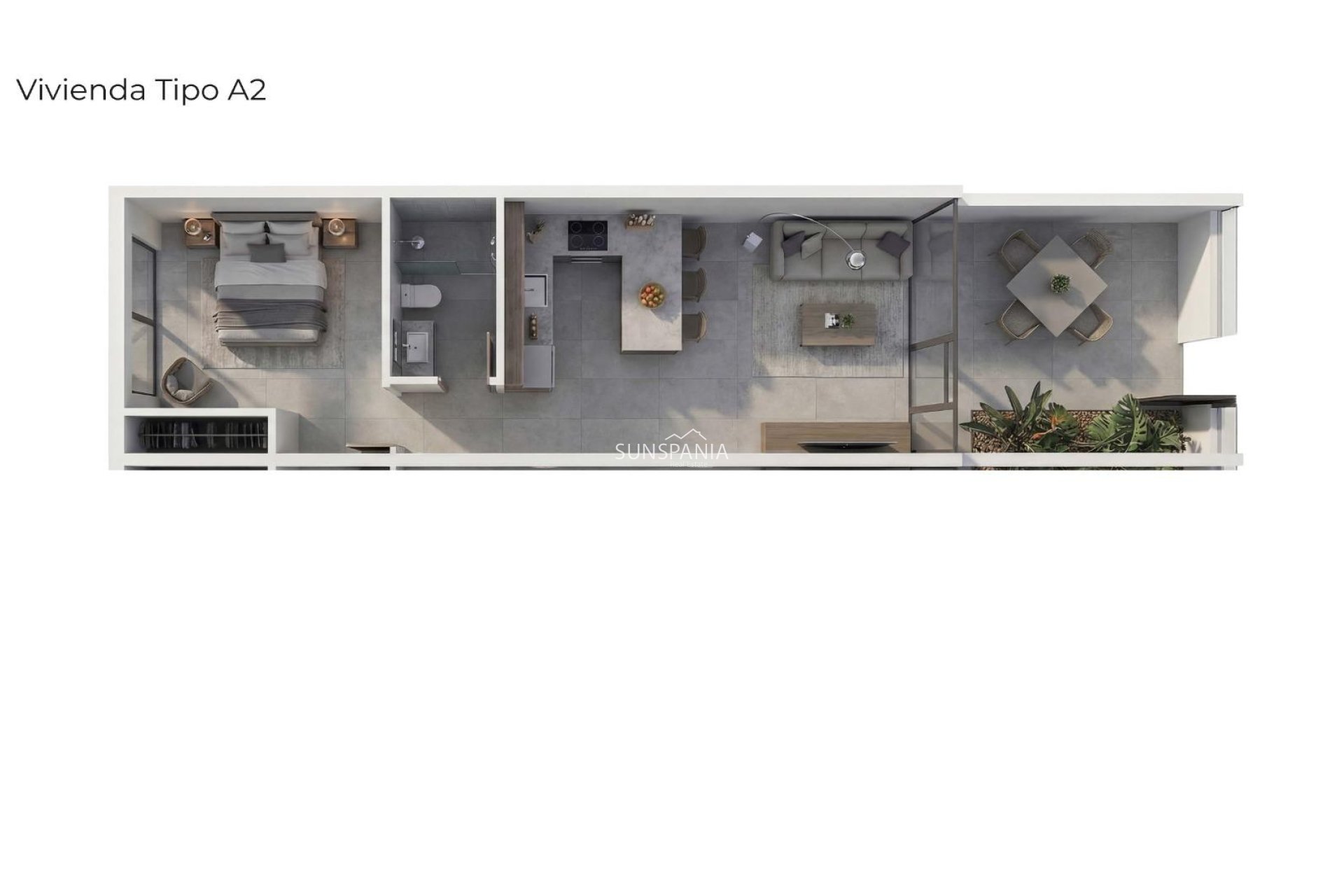 New Build - Apartment -
Vera - Vera Playa