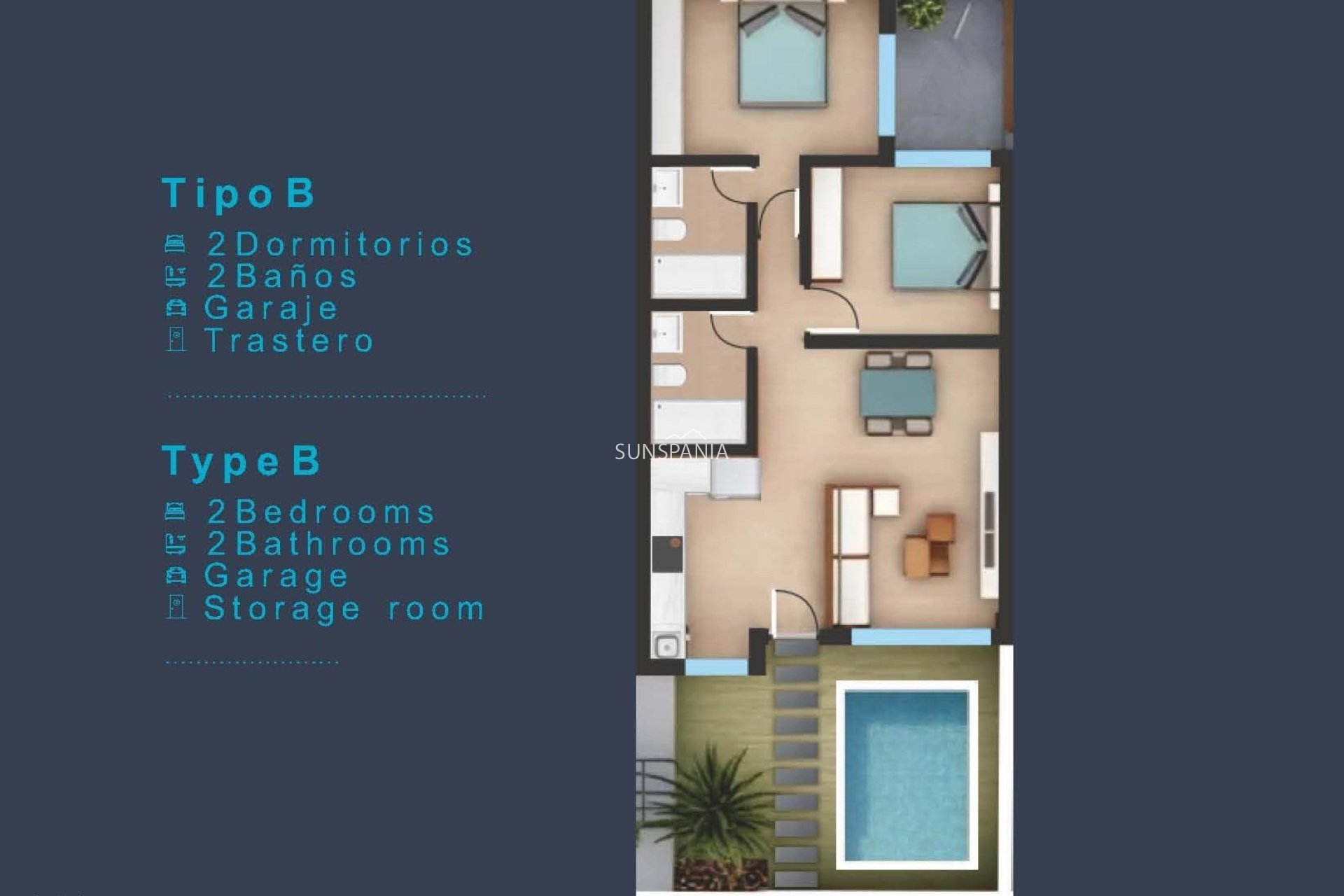 New Build - Ground Floor Bungalow -
San Pedro del Pinatar - Los Pinos