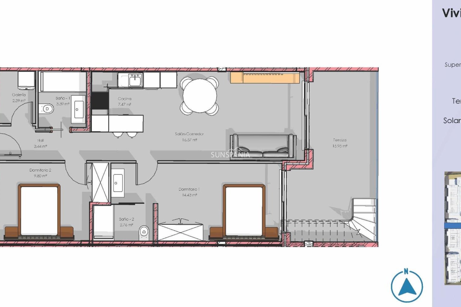 New Build - Penthouse -
Guardamar del Segura - El Raso
