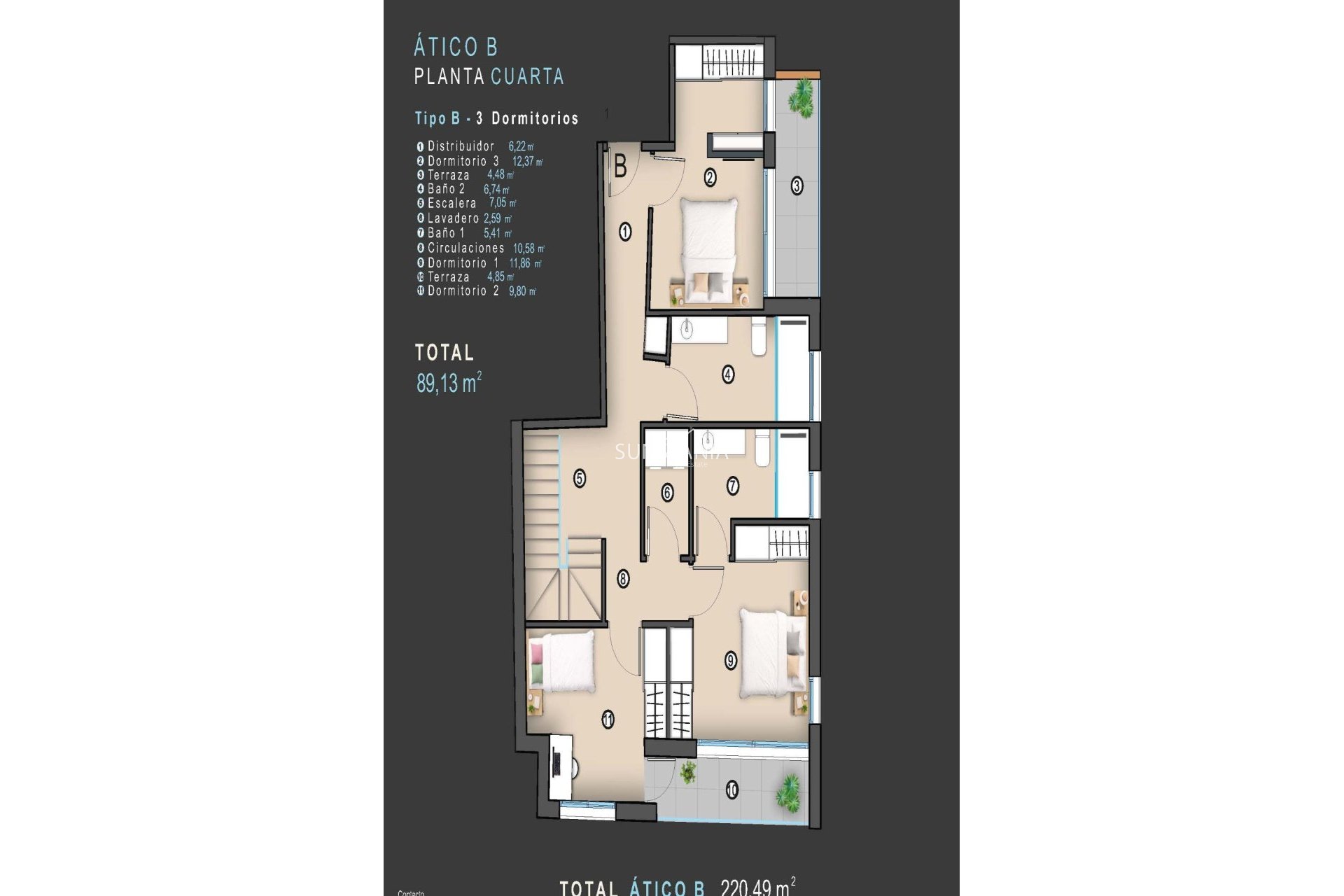 New Build - Penthouse -
Torrevieja - Centro