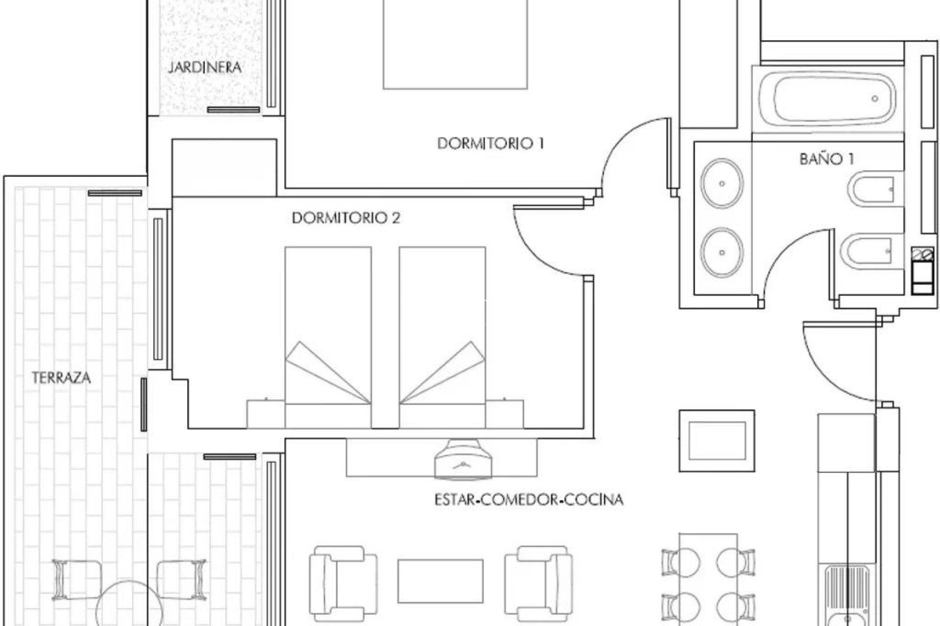 New Build - Penthouse -
Vera - Puerto del Rey