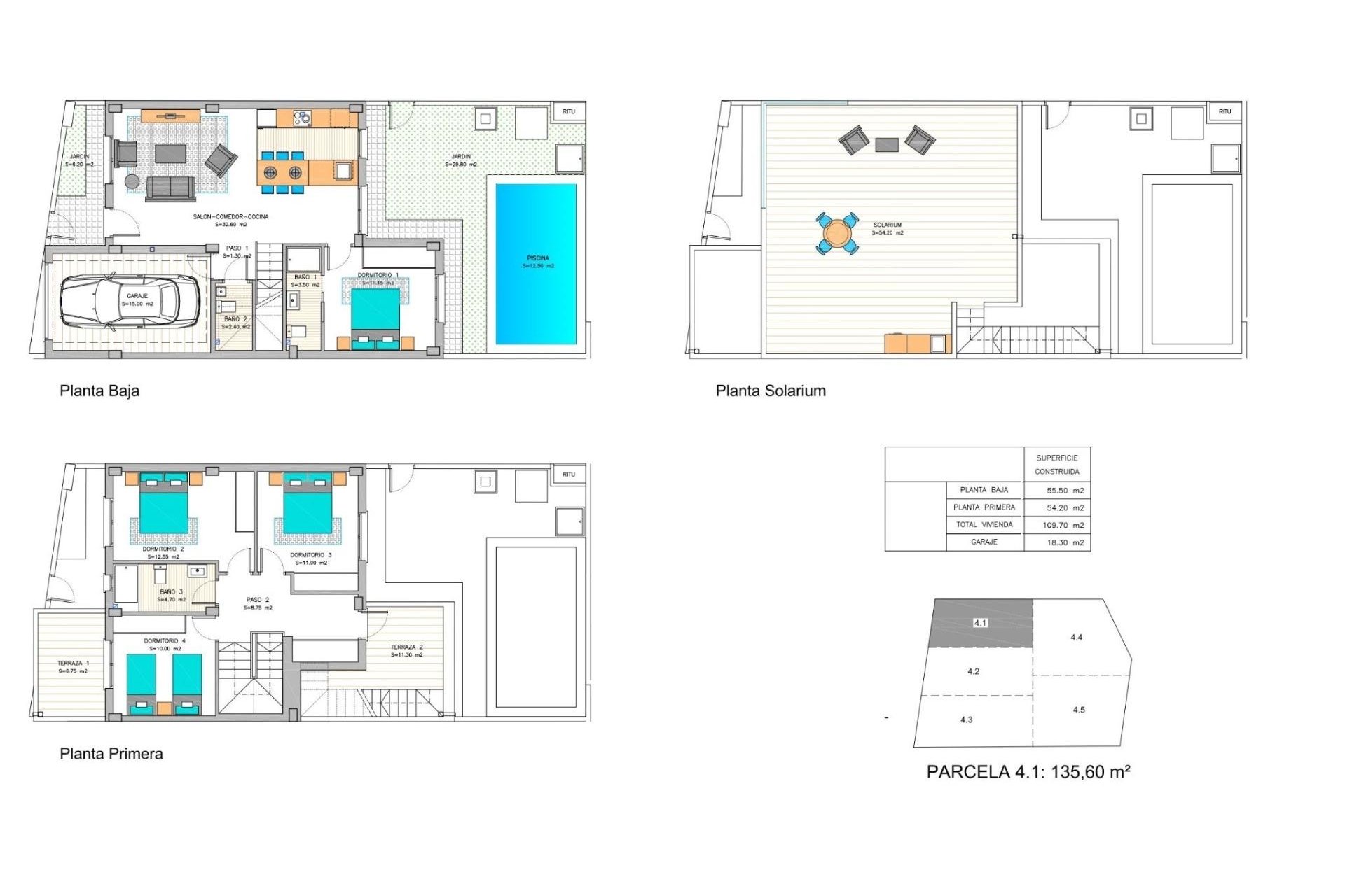 New Build - Town House -
Los Belones - pueblo