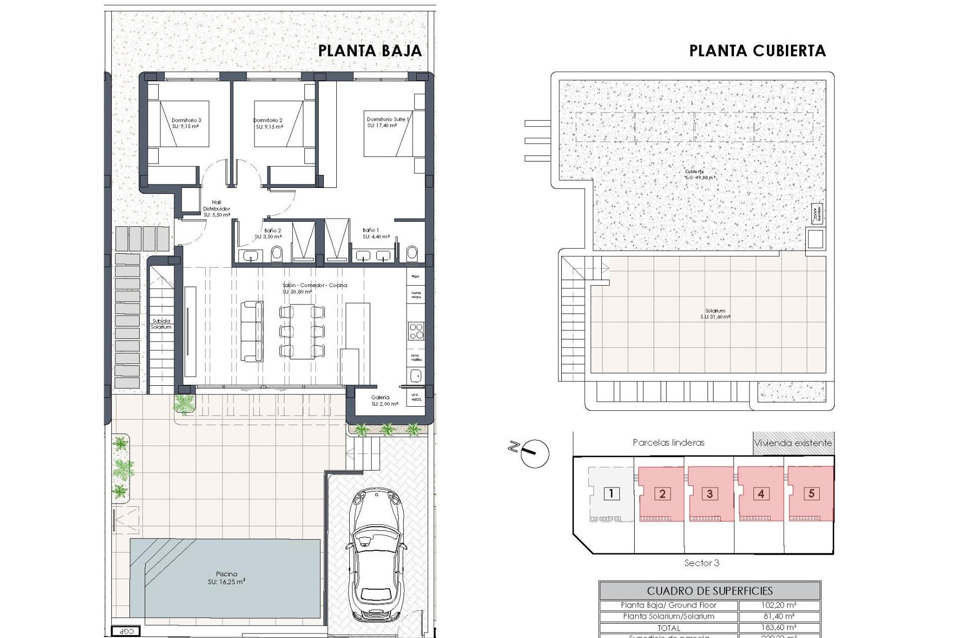 New Build - Villa -
Dolores - polideportivo