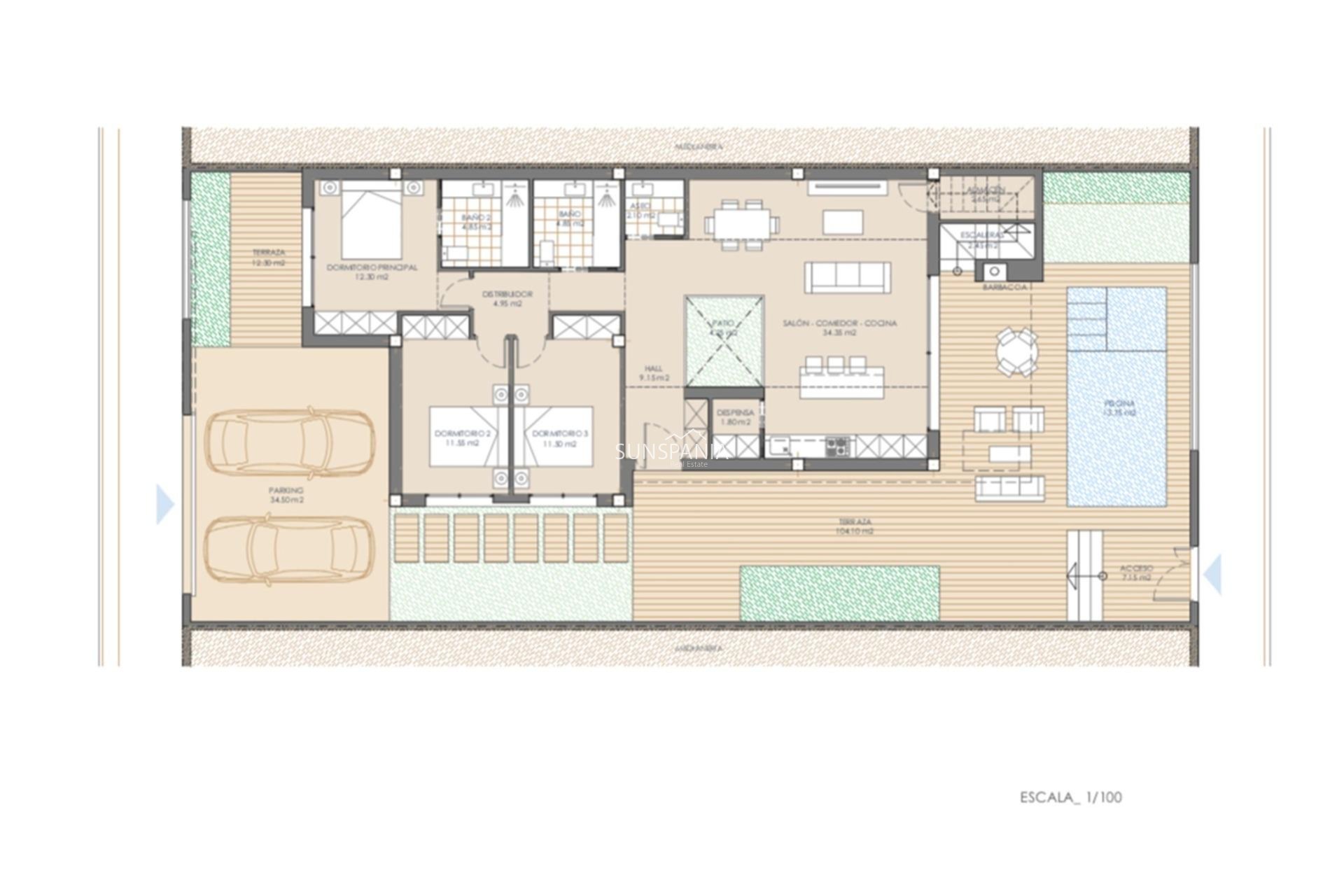 New Build - Villa -
San Juan de los Terreros - Las Mimosas