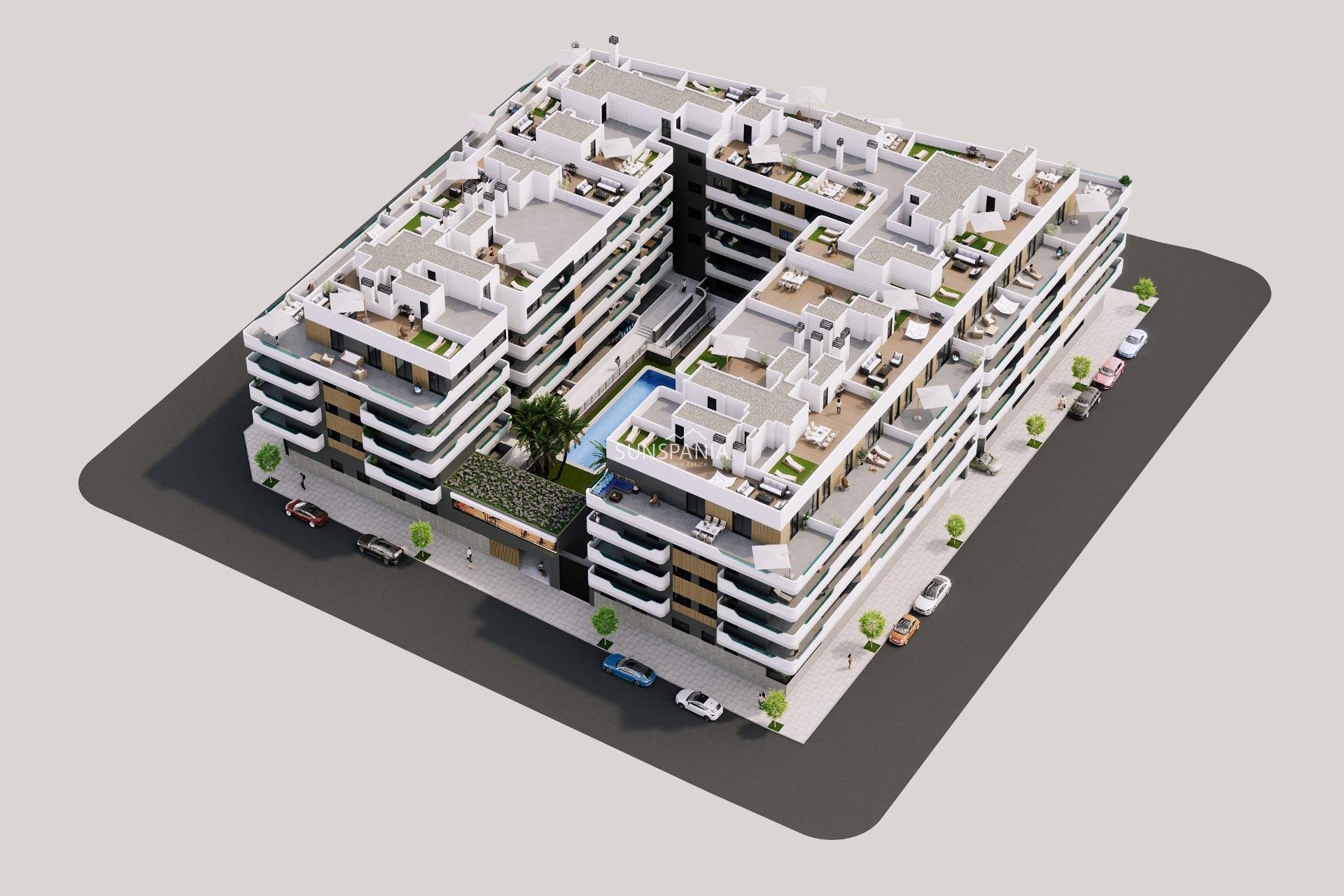 Nouvelle construction - Apartment -
Santa Pola - Eroski