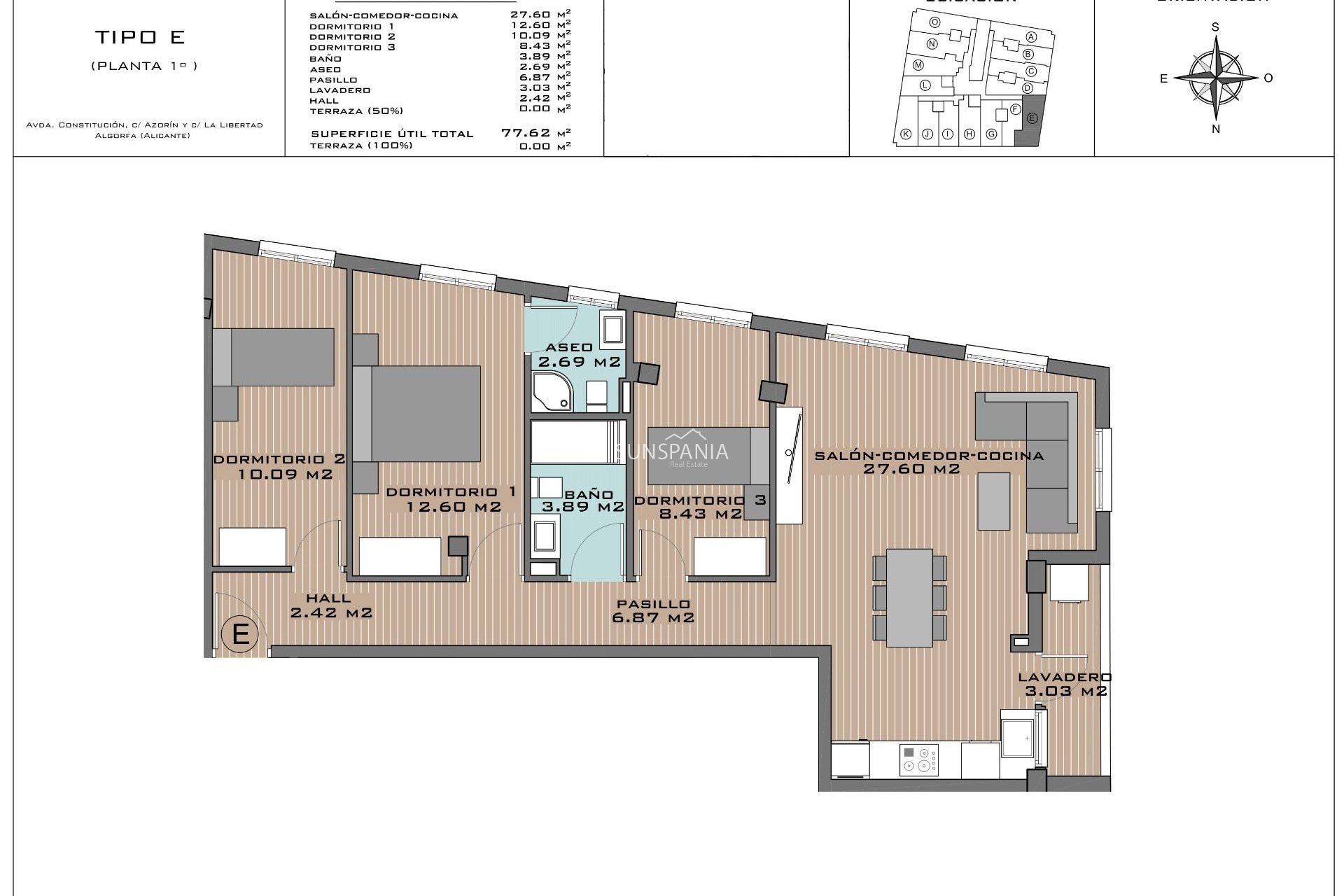 Nouvelle construction - Appartement -
Algorfa - Pueblo