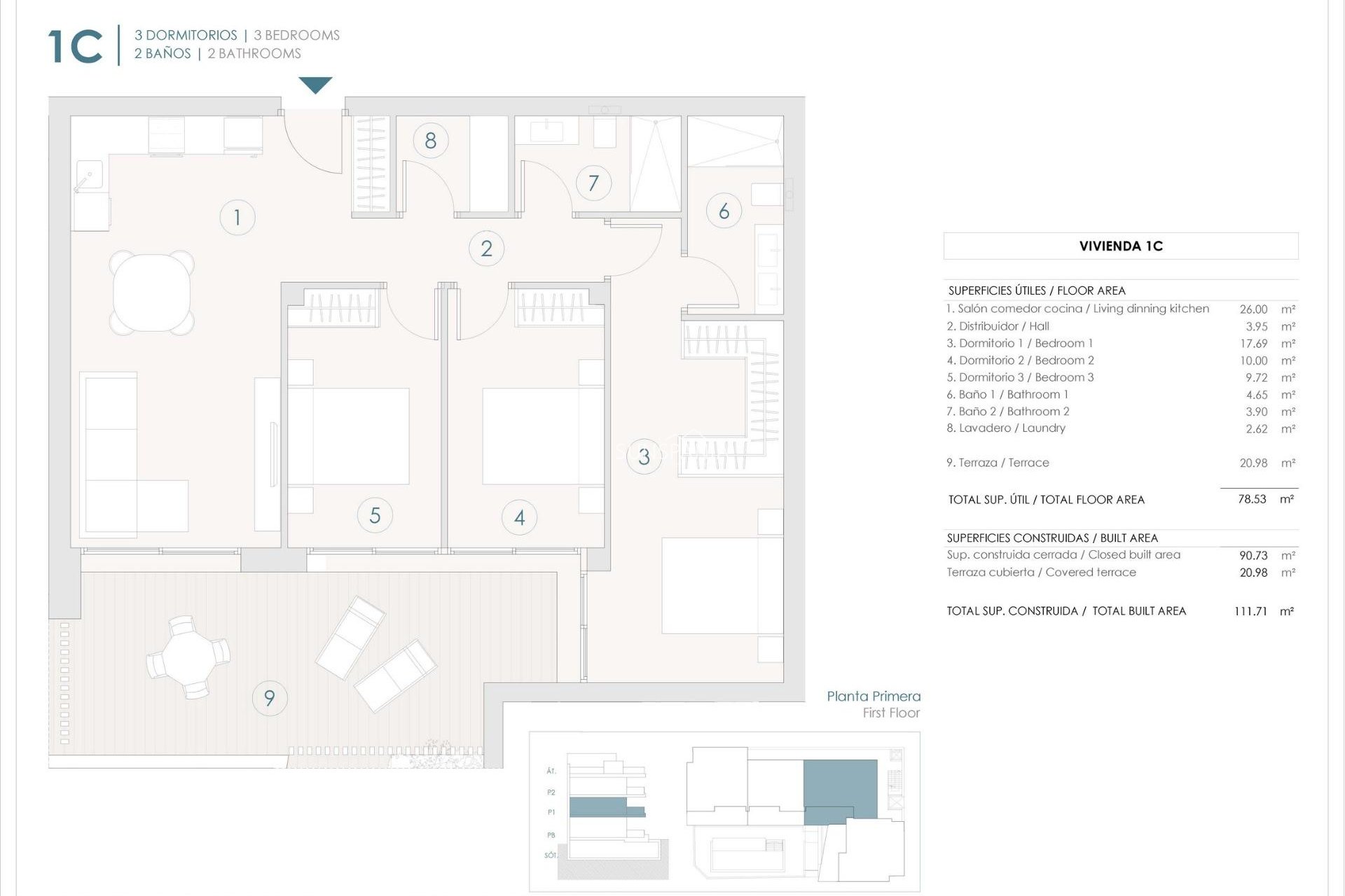 Nouvelle construction - Appartement -
Benijofar - Pueblo