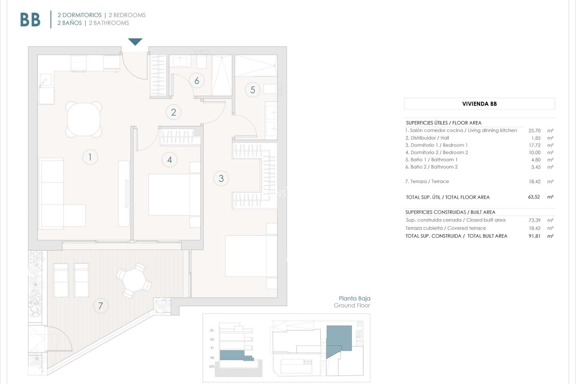 Nouvelle construction - Appartement -
Benijofar - Pueblo