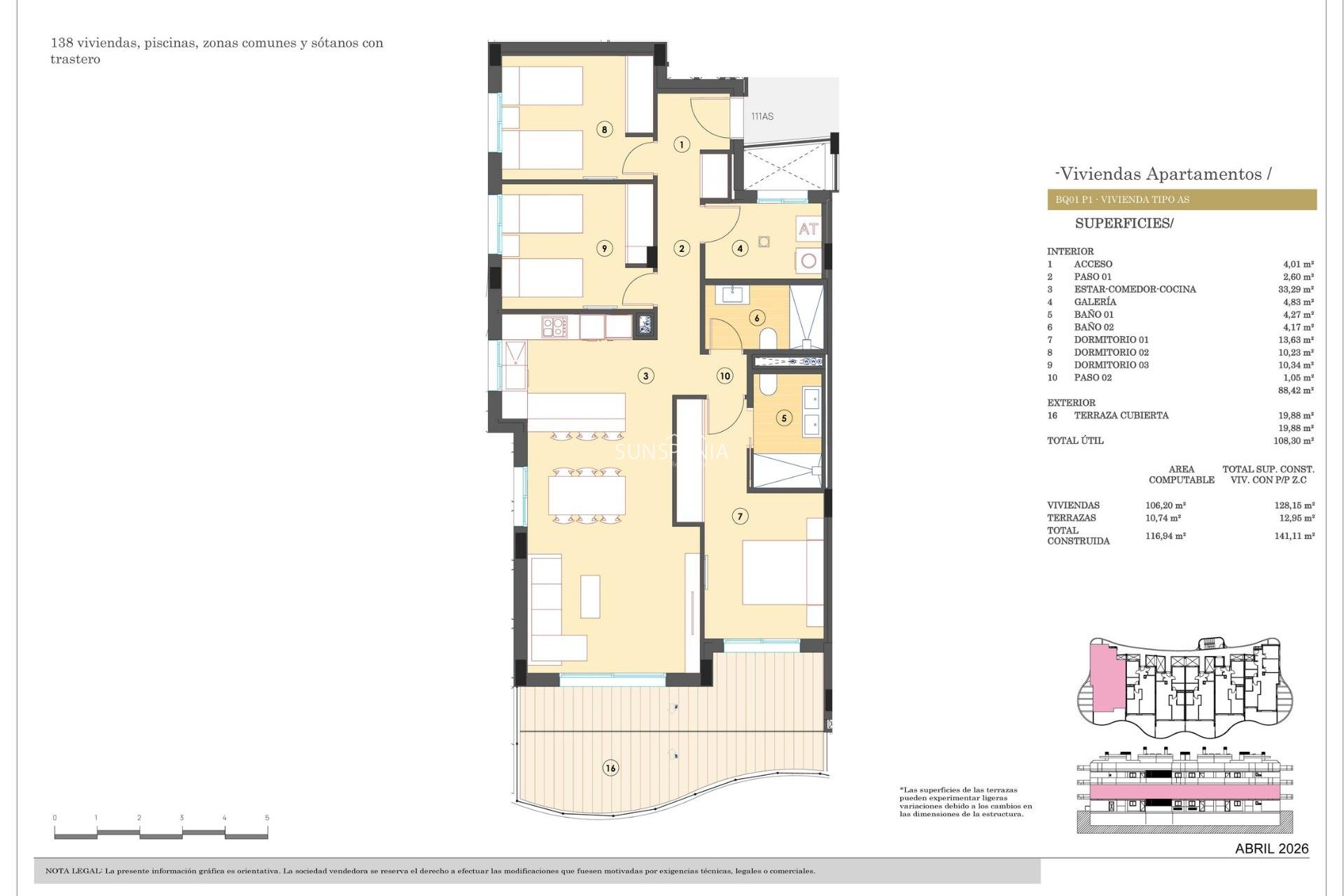 Nouvelle construction - Appartement -
Finestrat - Campana Garden