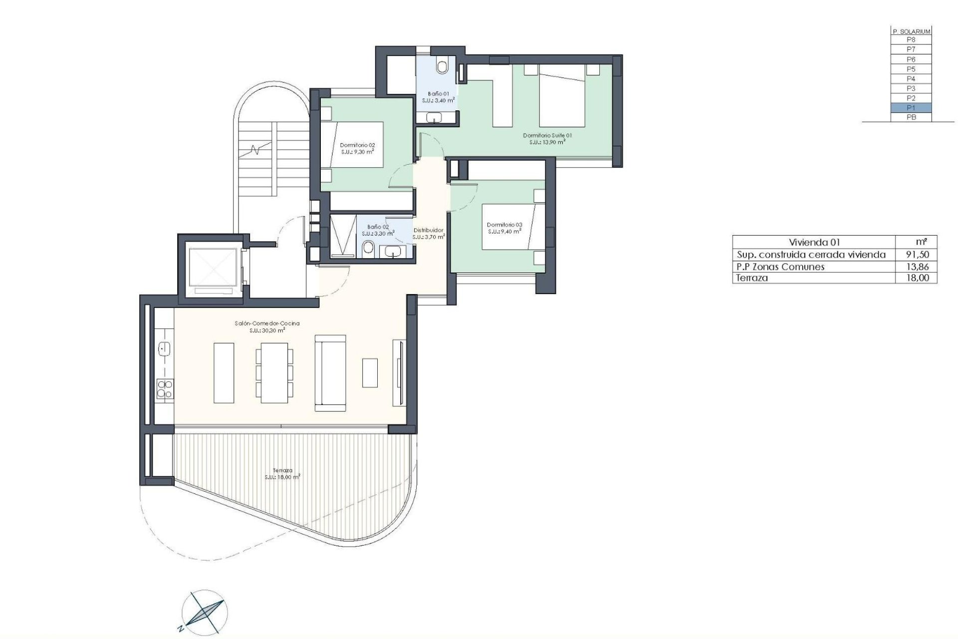 Nouvelle construction - Appartement -
Guardamar del Segura - Avenida del Puerto