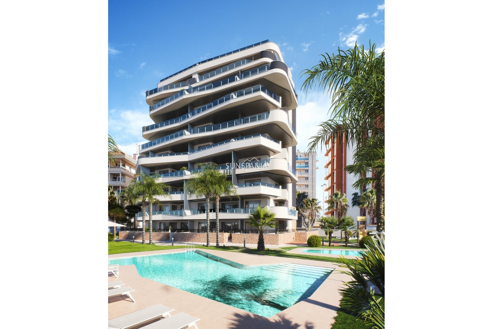 Nouvelle construction - Appartement -
Guardamar del Segura - Puerto