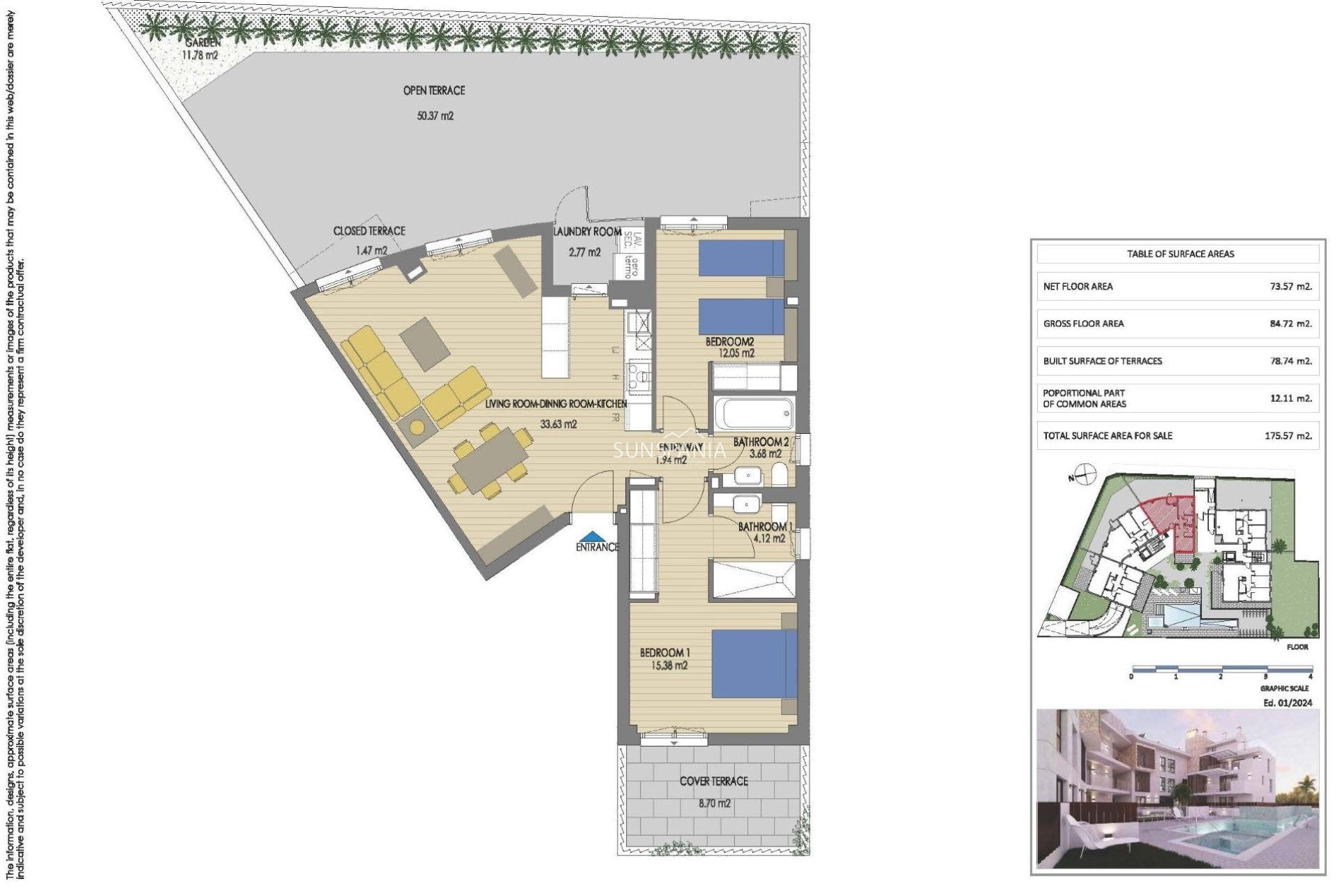 Nouvelle construction - Appartement -
Jávea Xàbia - Cala Blanca