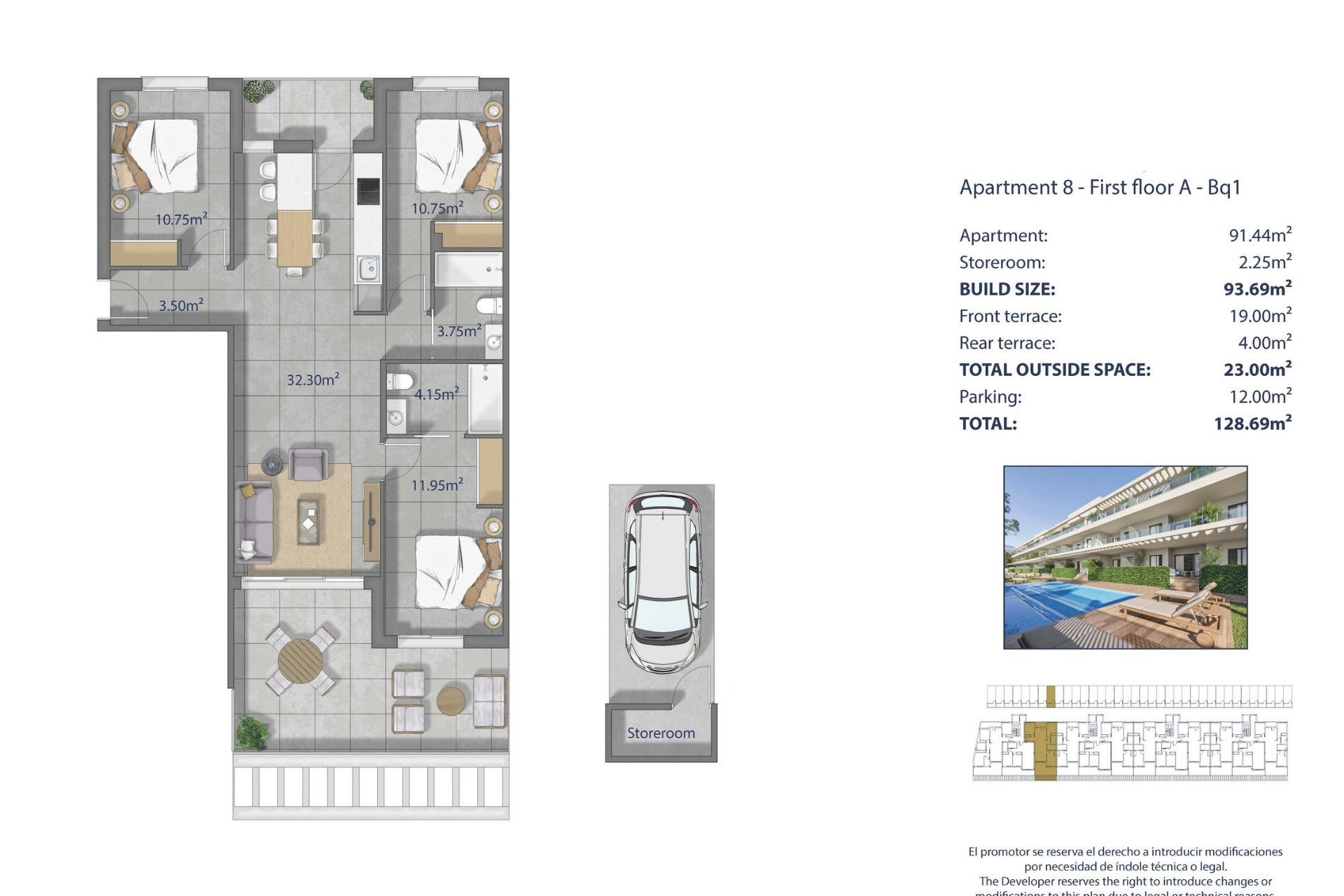 Nouvelle construction - Appartement -
Los Alcazares - Los Narejos