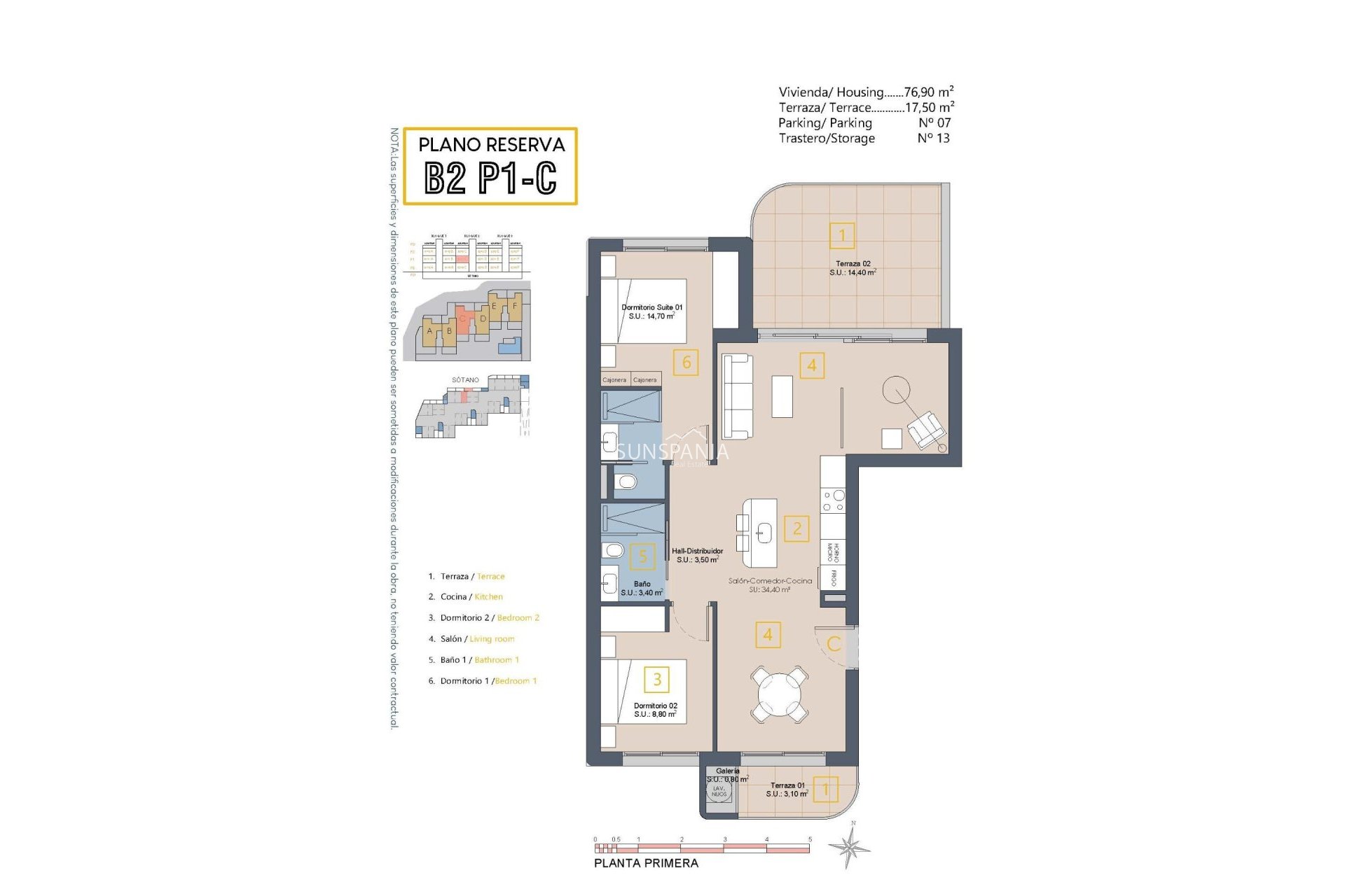 Nouvelle construction - Appartement -
Los Alcazares - Serena Golf
