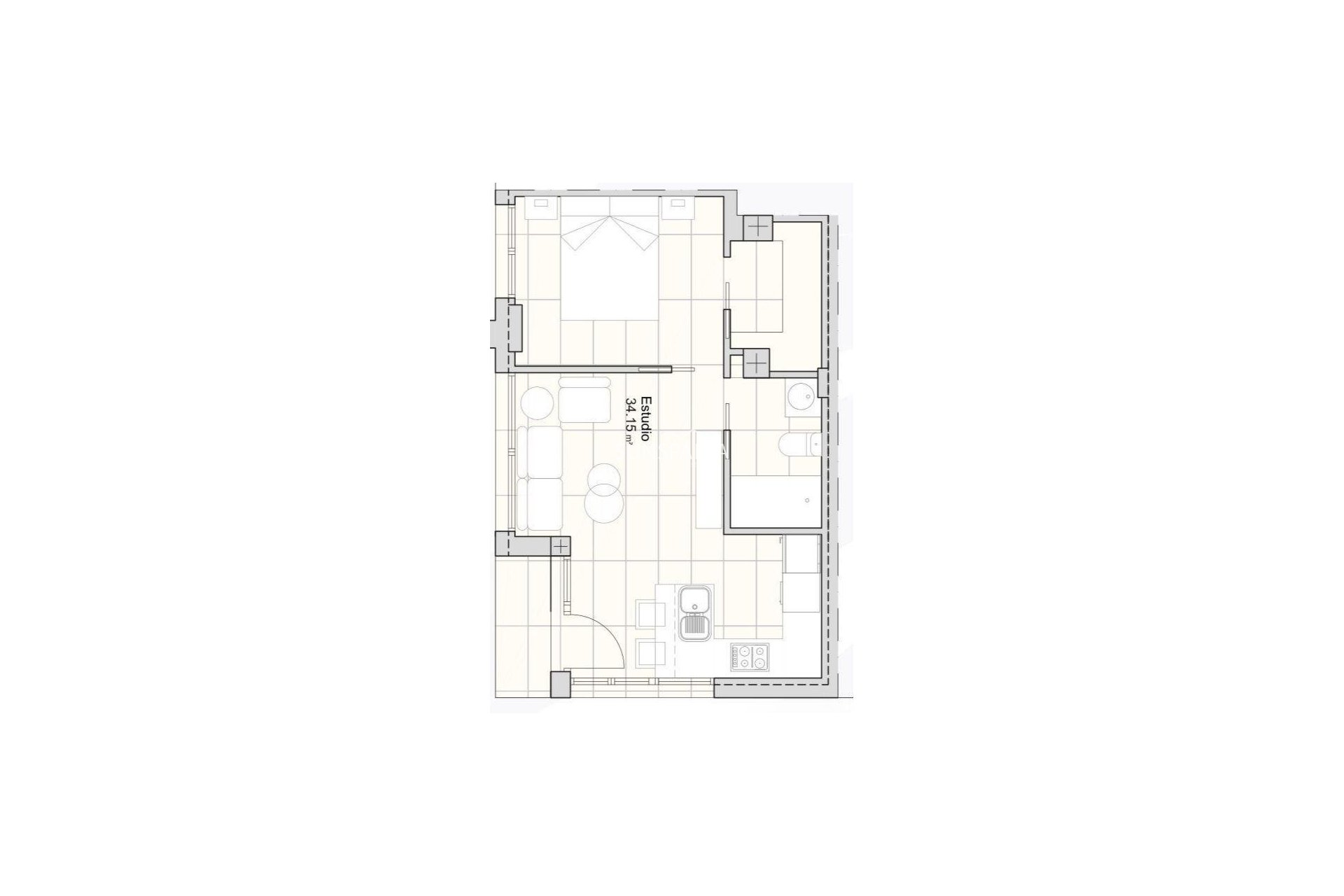 Nouvelle construction - Appartement -
San Javier - pueblo