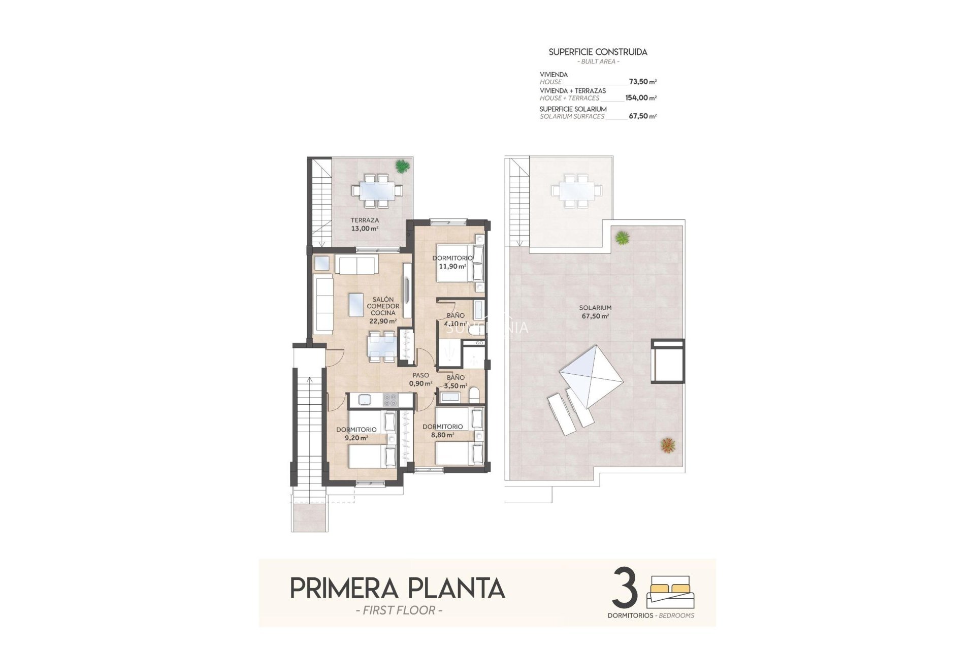 Nouvelle construction - Appartement -
San Miguel de Salinas - La Cañada