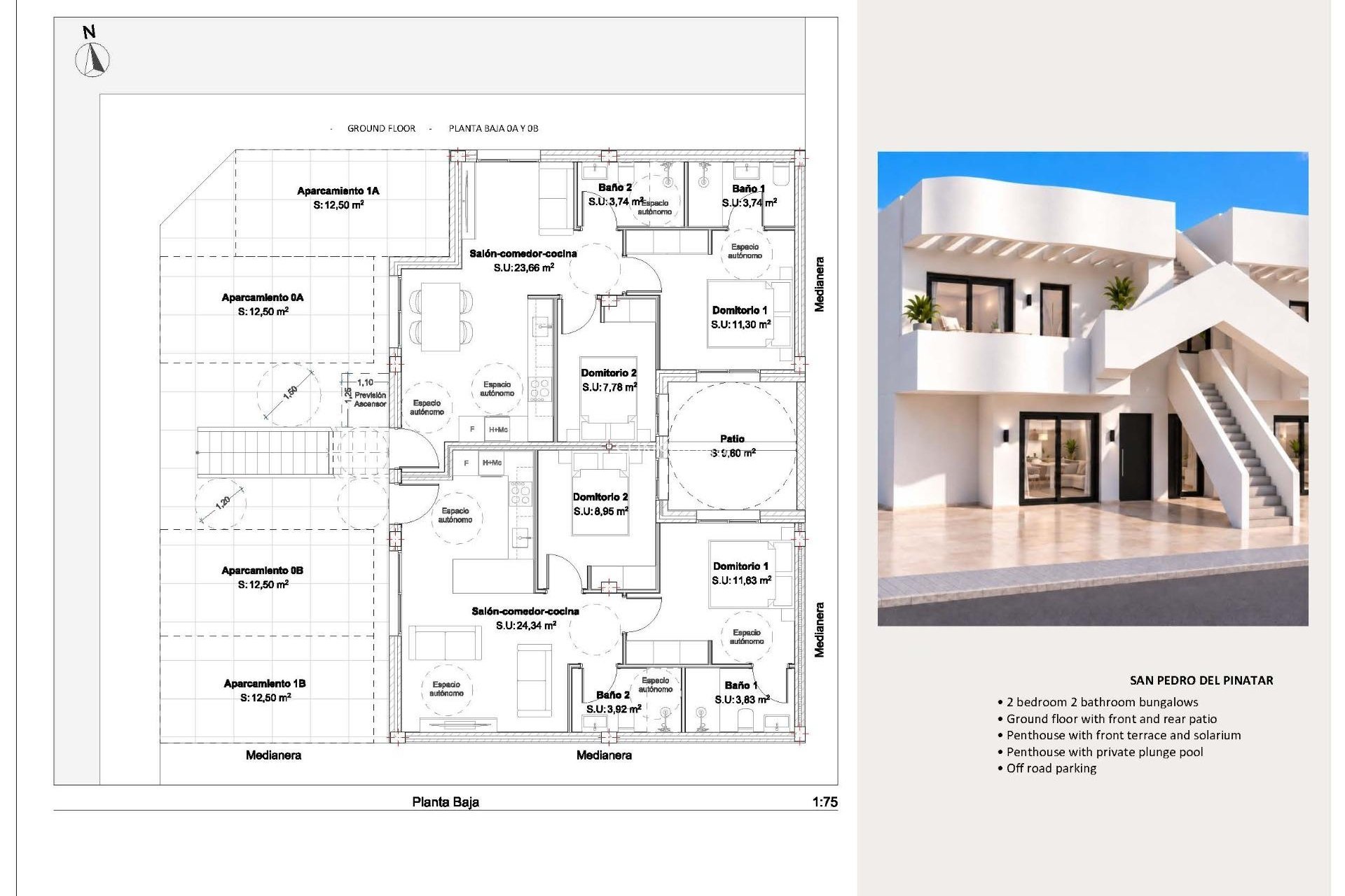 Nouvelle construction - Appartement -
San Pedro del Pinatar - Los Peñascos