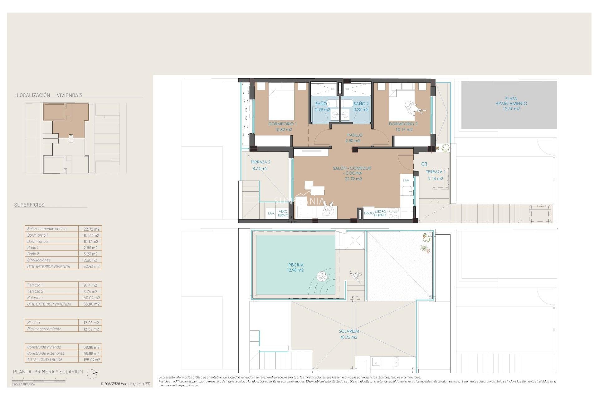 Nouvelle construction - Appartement -
San Pedro del Pinatar - Molino de Chirrete