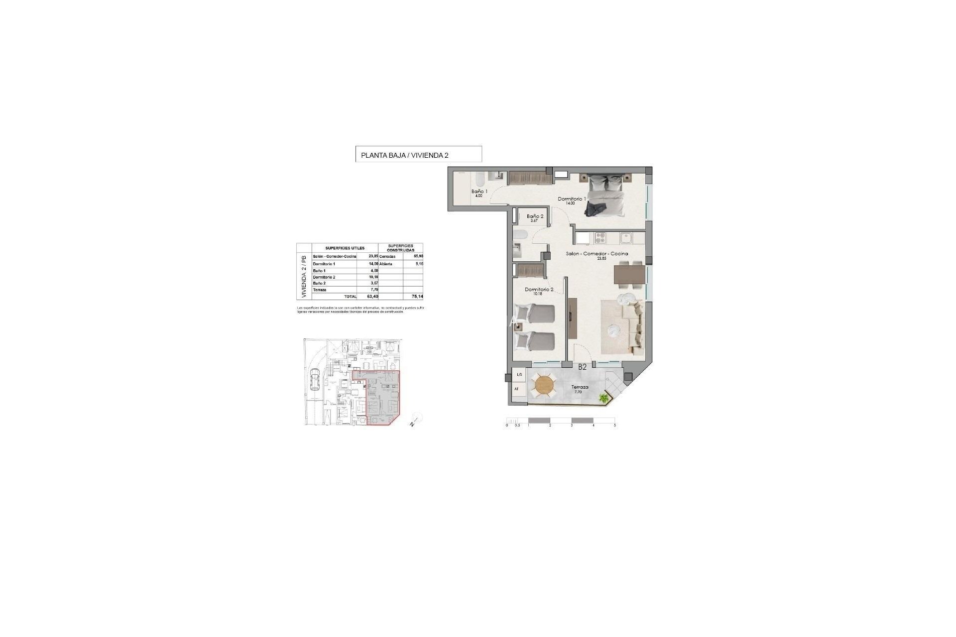 Nouvelle construction - Appartement -
Santa Pola - Centro