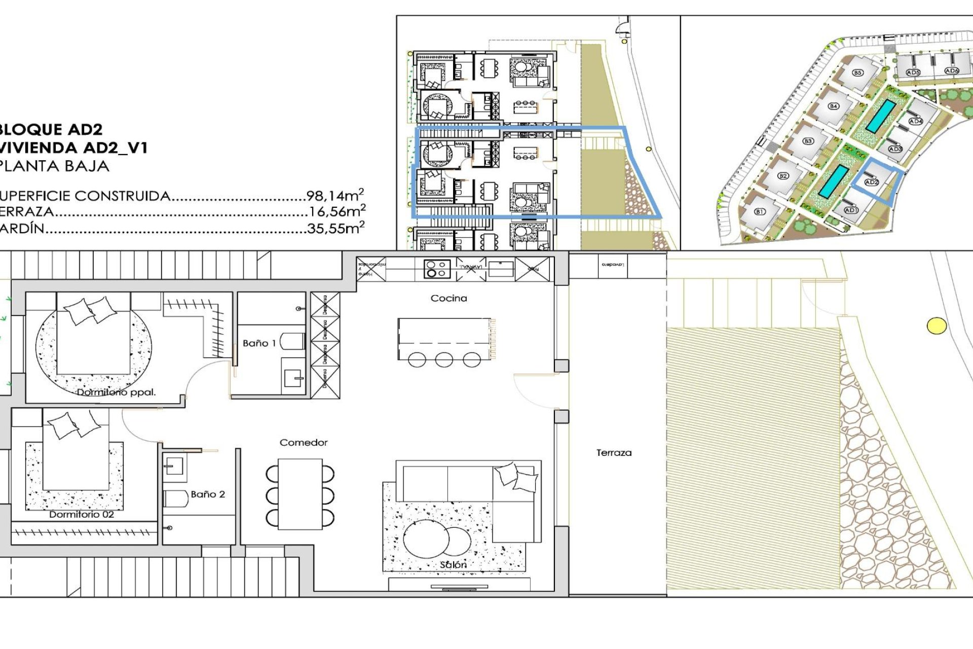 Nouvelle construction - Appartement -
Torre Pacheco - Santa Rosalia Lake And Life Resort