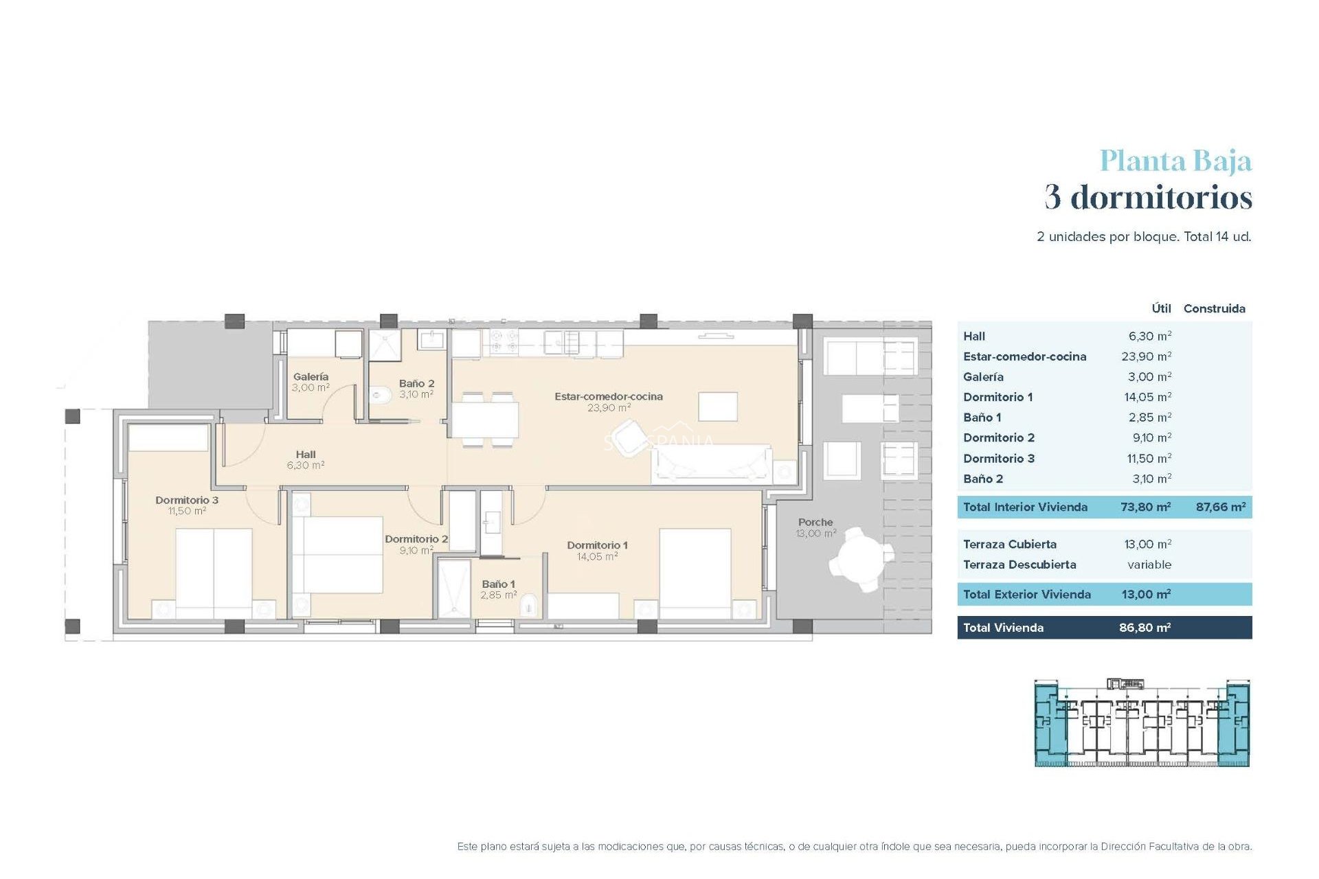 Nouvelle construction - Appartement -
Vera - Vera Playa