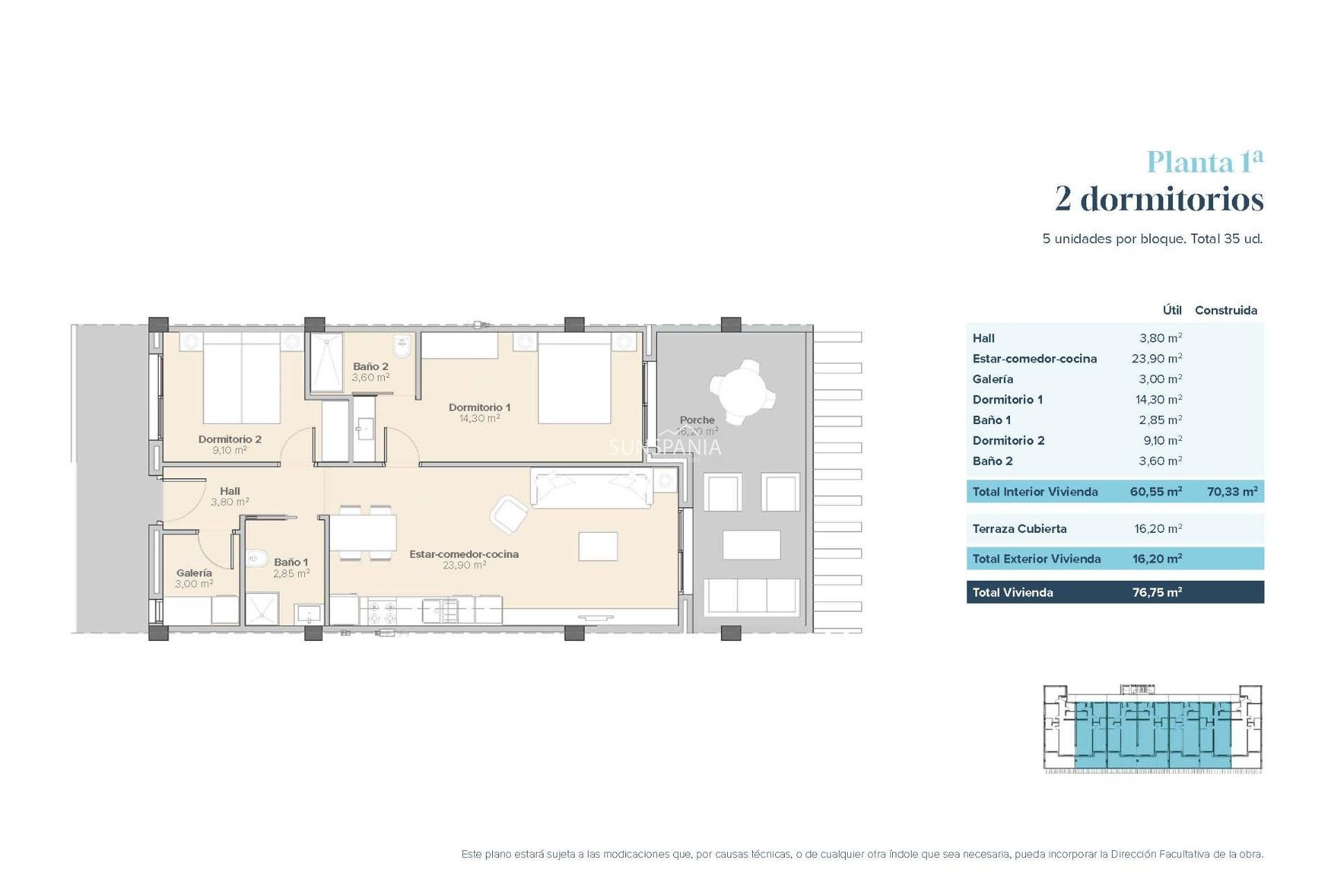 Nouvelle construction - Appartement -
Vera - Vera Playa