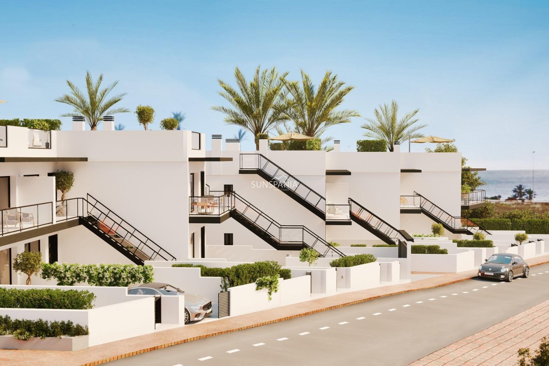 Nouvelle construction - Ground Floor Bungalow -
Puerto de Mazarron - Playa Negra