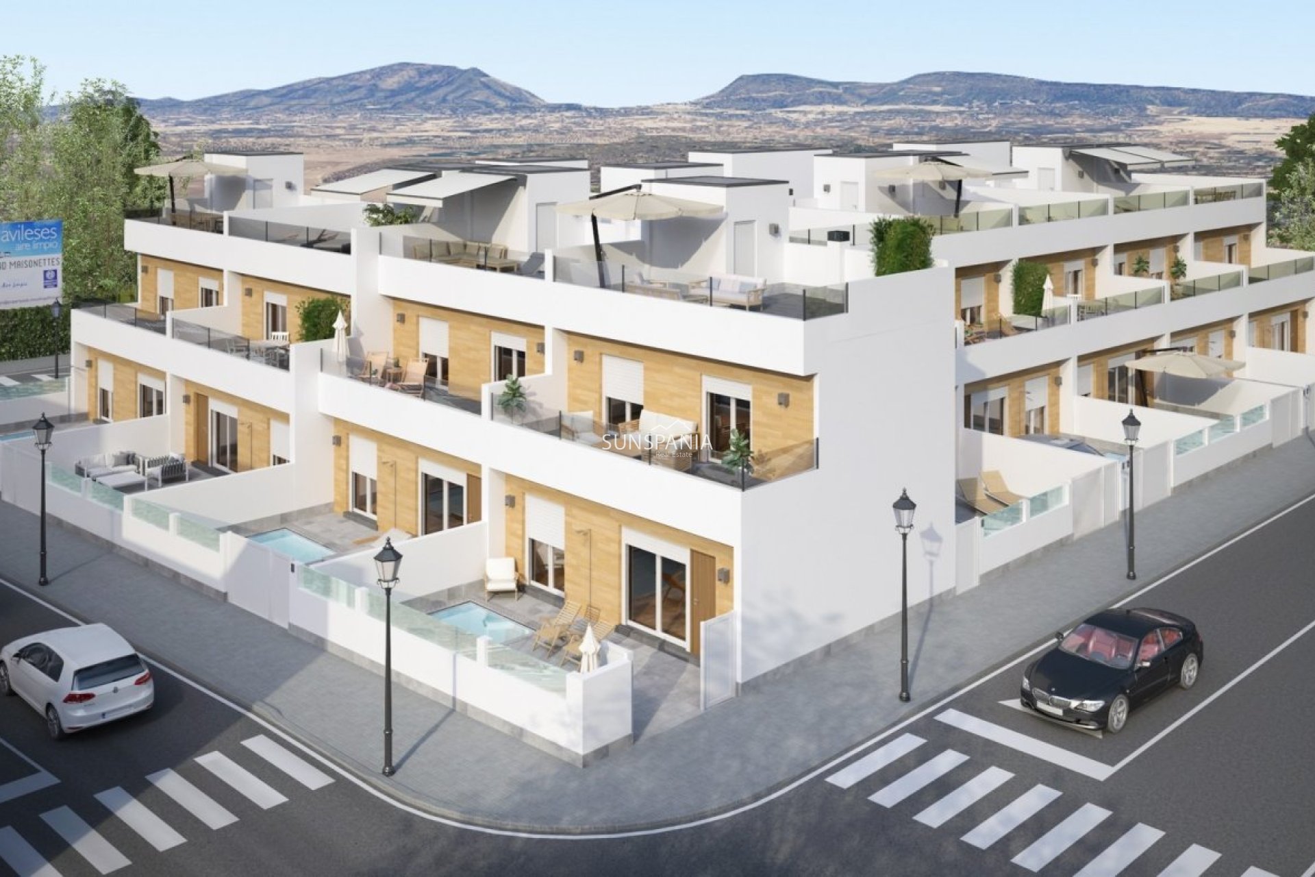 Nouvelle construction - Maison de ville -
Avileses