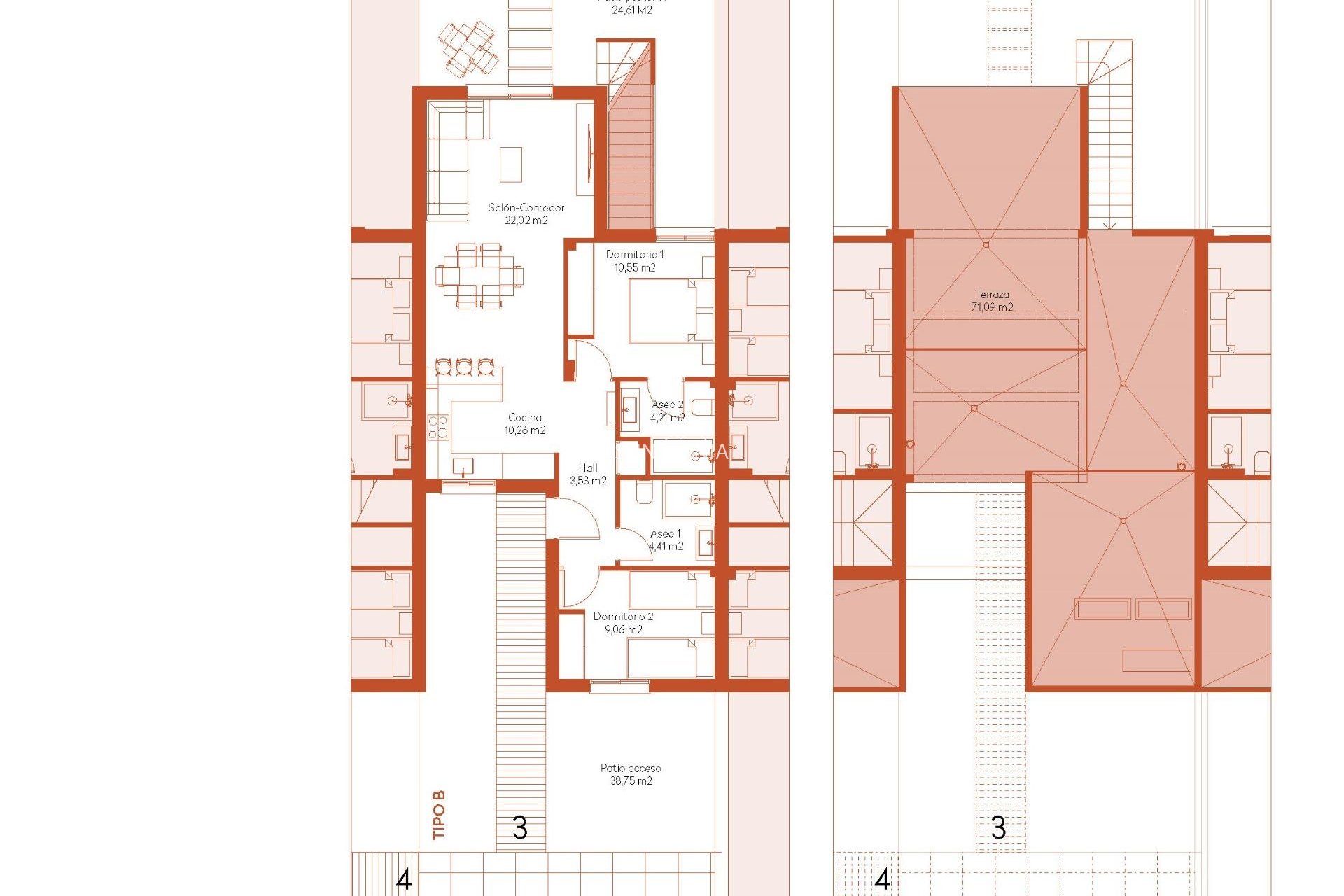 Nouvelle construction - Maison de ville -
Banos y Mendigo - Altaona Golf And Country Village