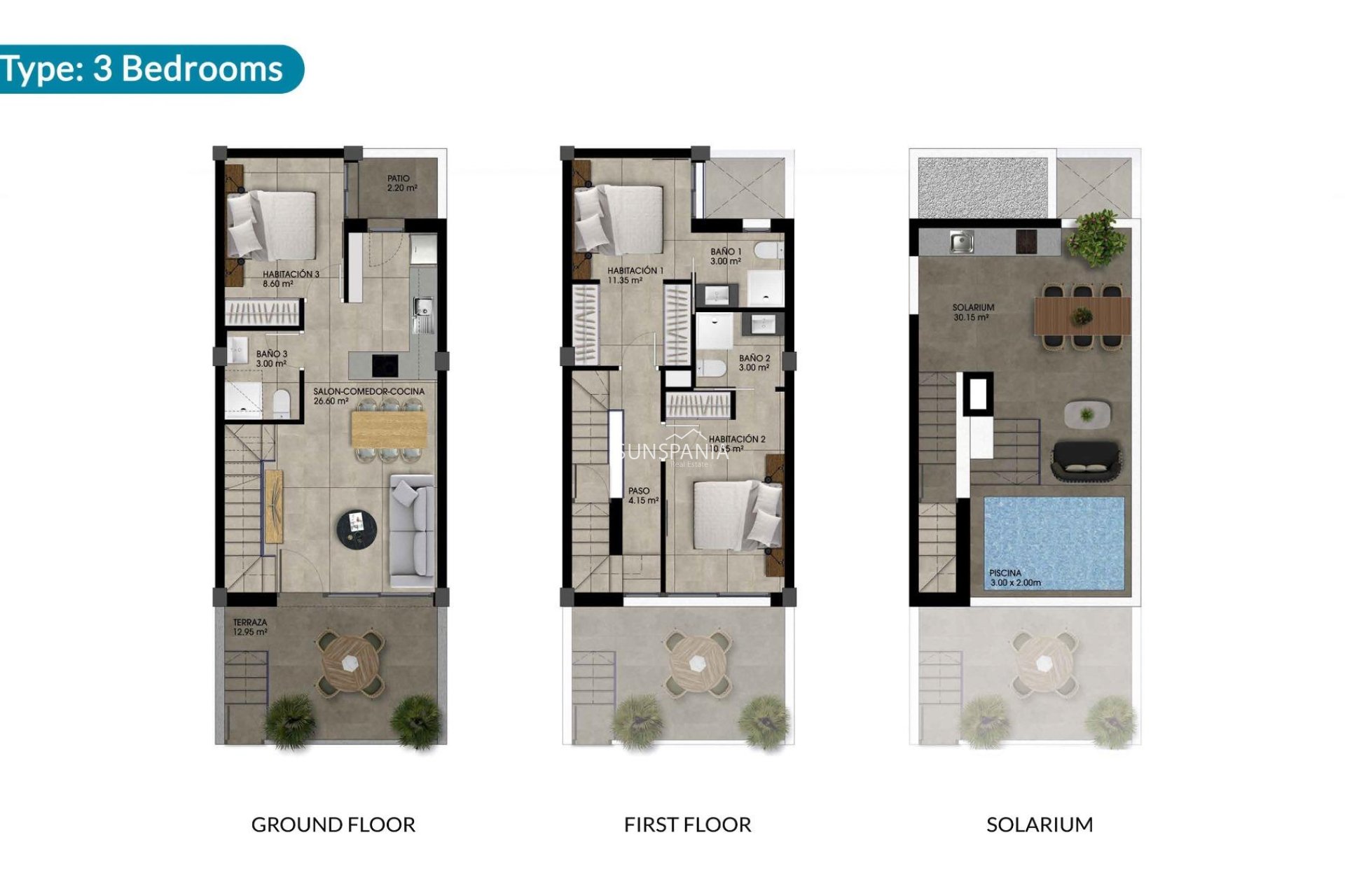 Nouvelle construction - Maison de ville -
Dolores - Sector 2