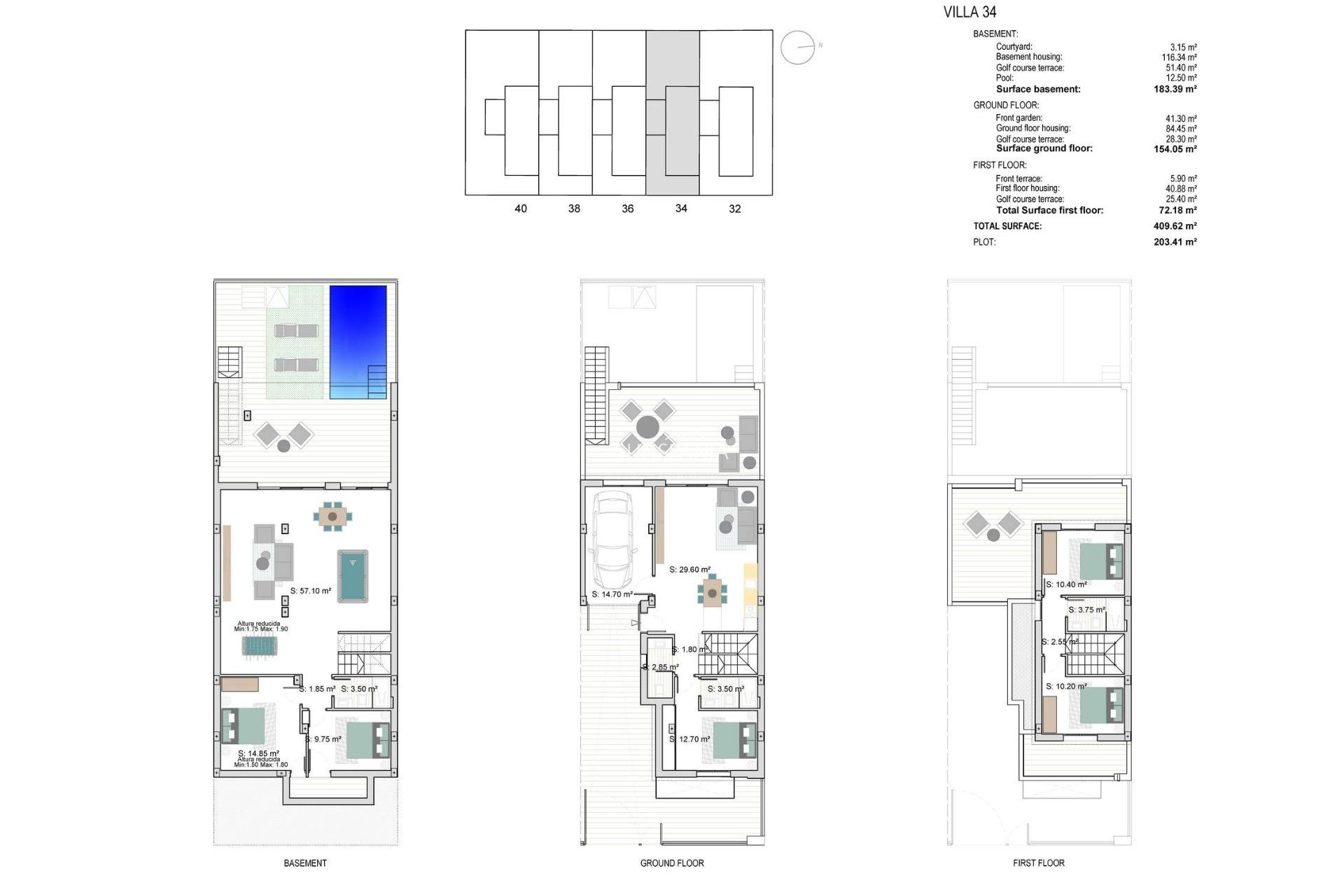 Nouvelle construction - Maison de ville -
Los Alcazares - Serena Golf