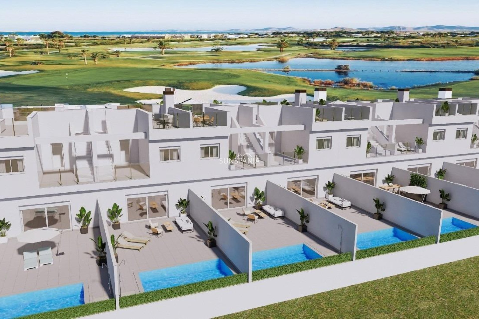 Nouvelle construction - Maison de ville -
Los Alcazares - Serena Golf