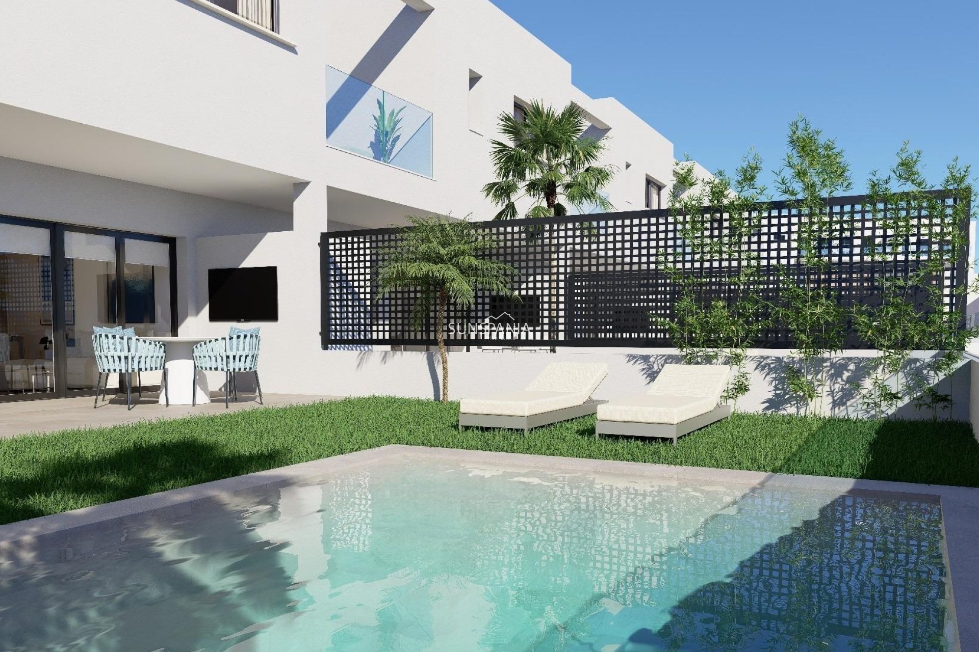 Nouvelle construction - Maison de ville -
Mojacar - Descargador