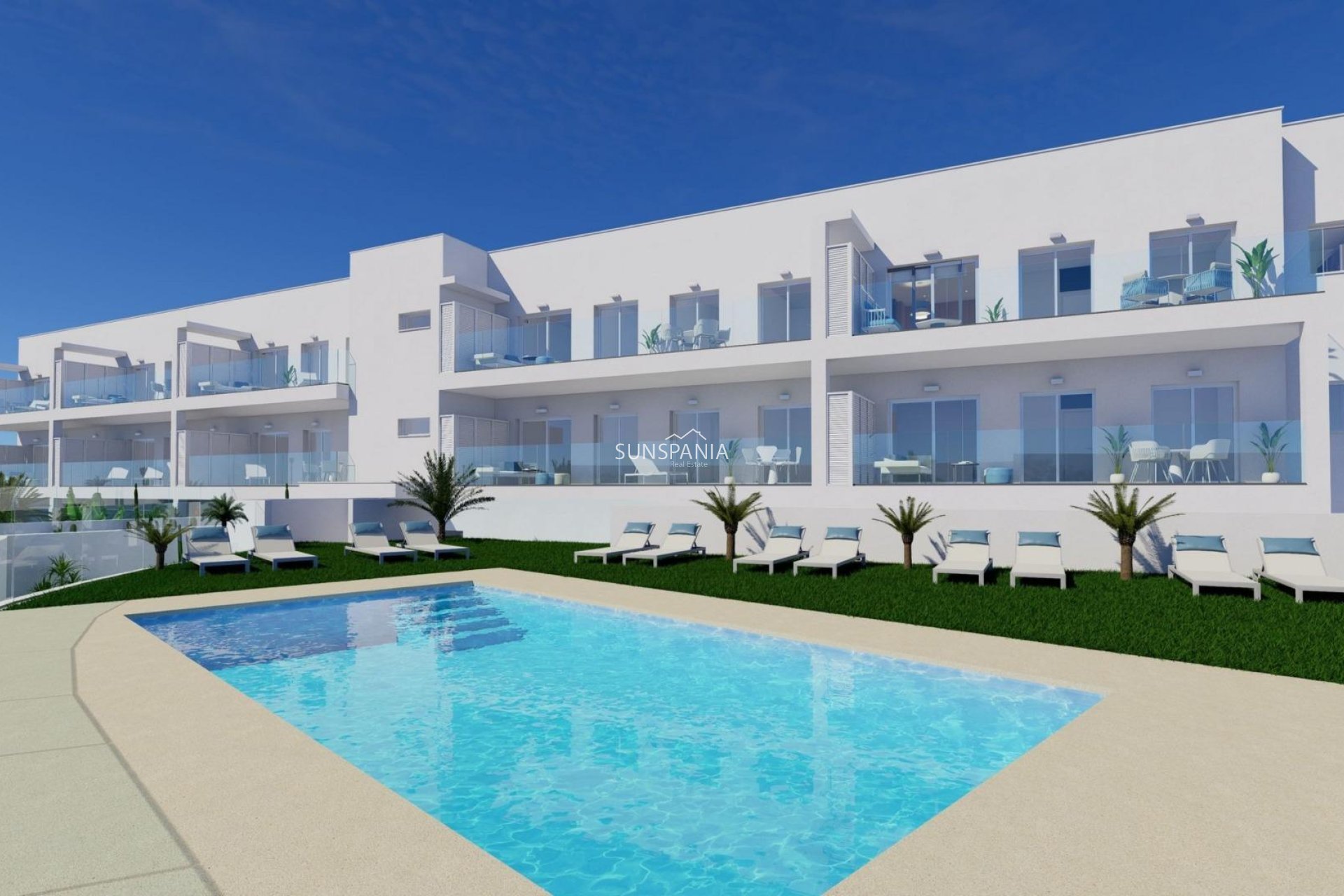 Nouvelle construction - Maison de ville -
Mojacar - Descargador