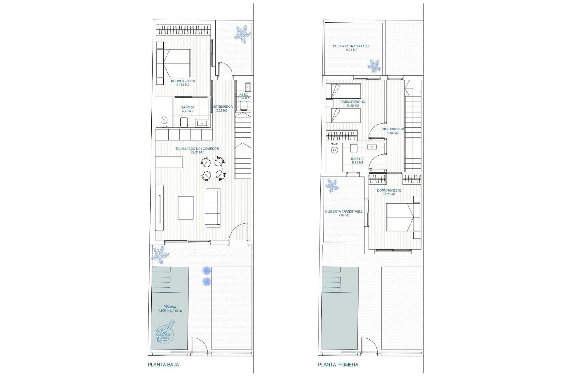 Nouvelle construction - Maison de ville -
Torre Pacheco - pueblo