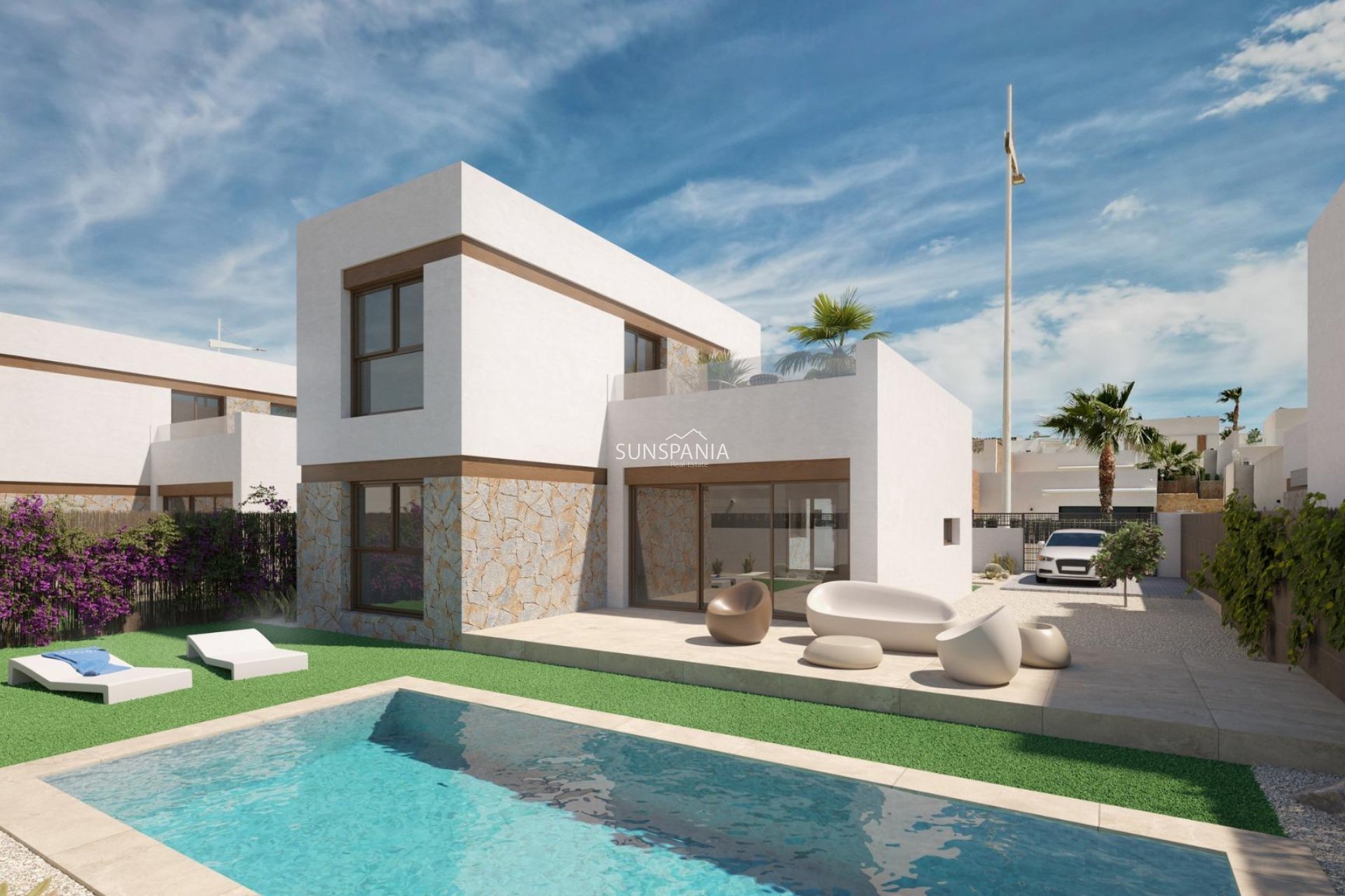 Nouvelle construction - Maison indépendante -
Algorfa - La Finca Golf