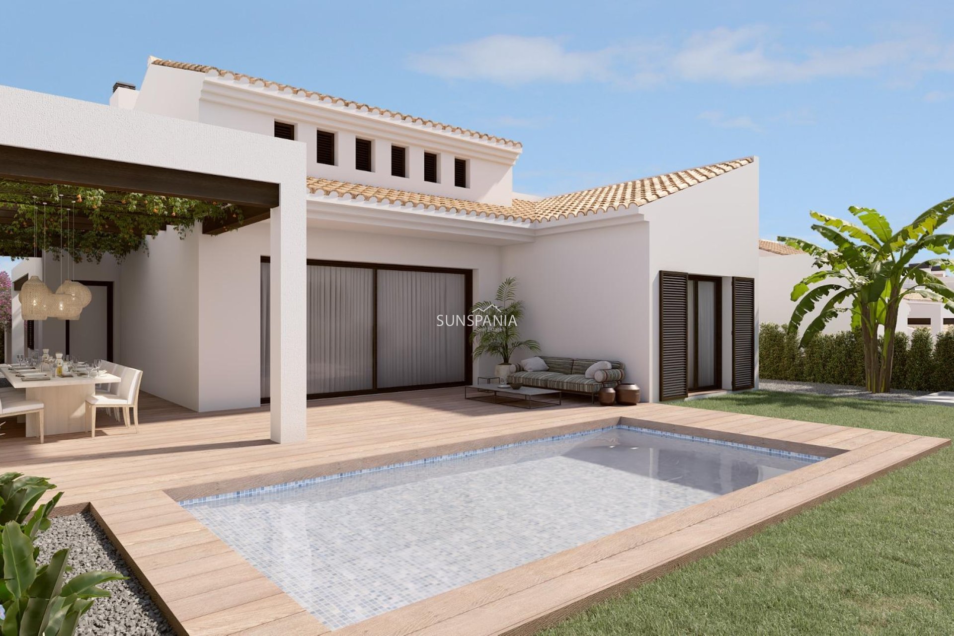 Nouvelle construction - Maison indépendante -
Algorfa - La Finca Golf