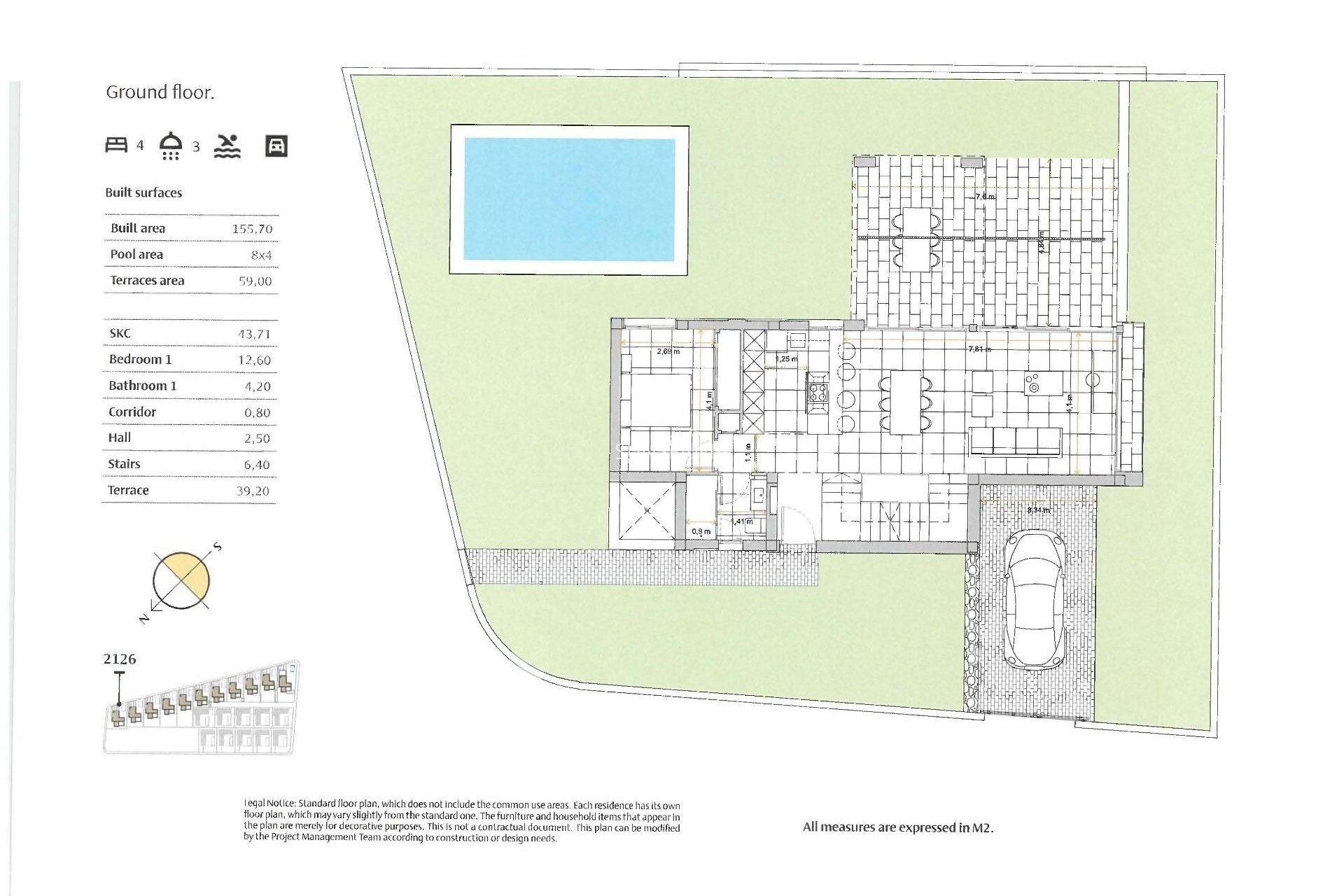 Nouvelle construction - Maison indépendante -
Algorfa - La Finca Golf