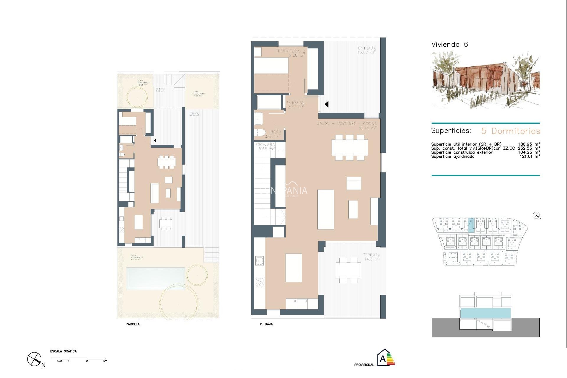 Nouvelle construction - Maison indépendante -
Alicante - Urb. Campolivar