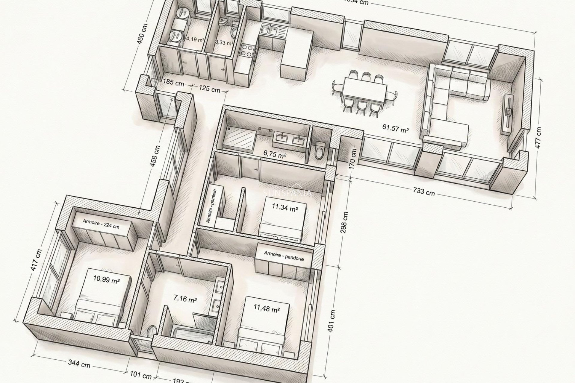 Nouvelle construction - Maison indépendante -
Aspe - urbanizaciones