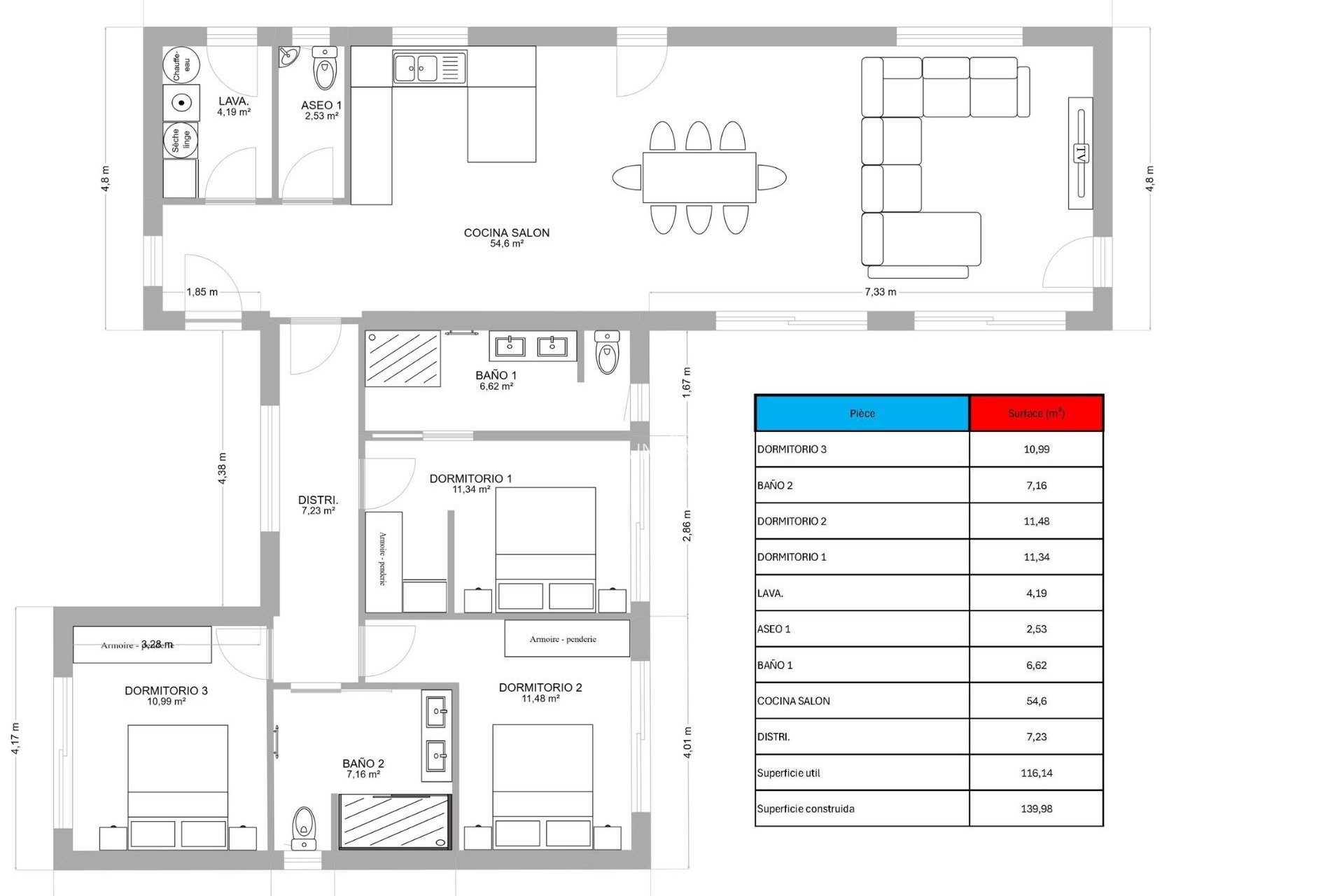 Nouvelle construction - Maison indépendante -
Aspe - urbanizaciones