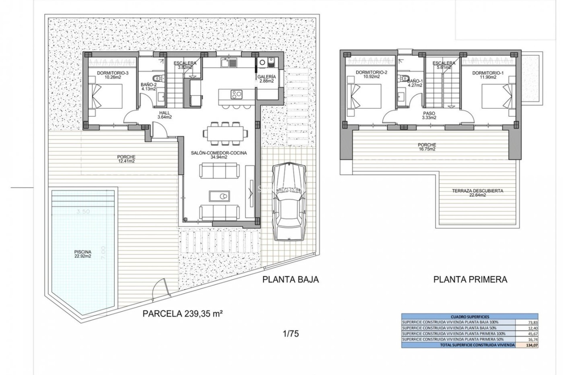 Nouvelle construction - Maison indépendante -
Benijofar - Polideportivo