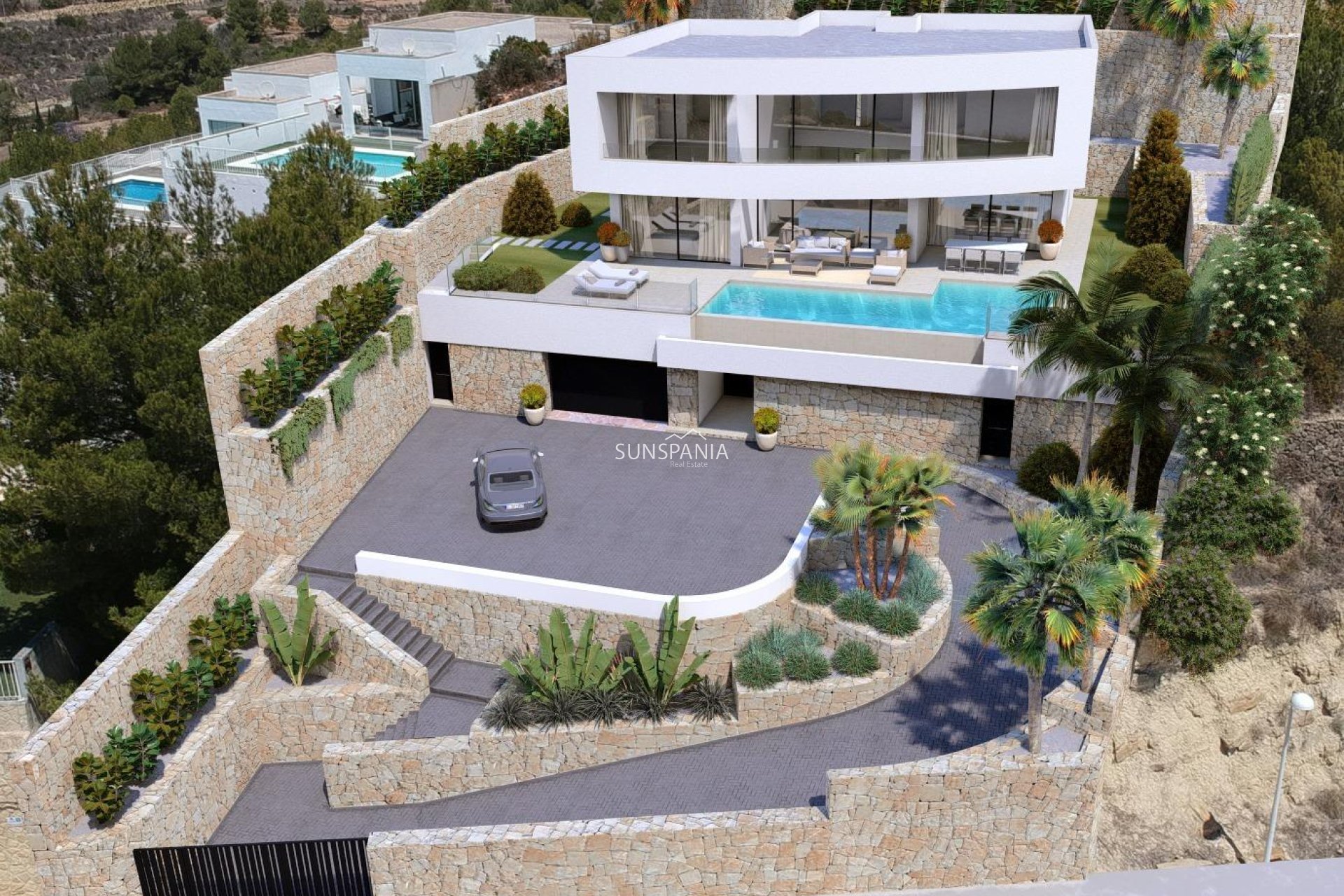 Nouvelle construction - Maison indépendante -
Calpe - Empedrola